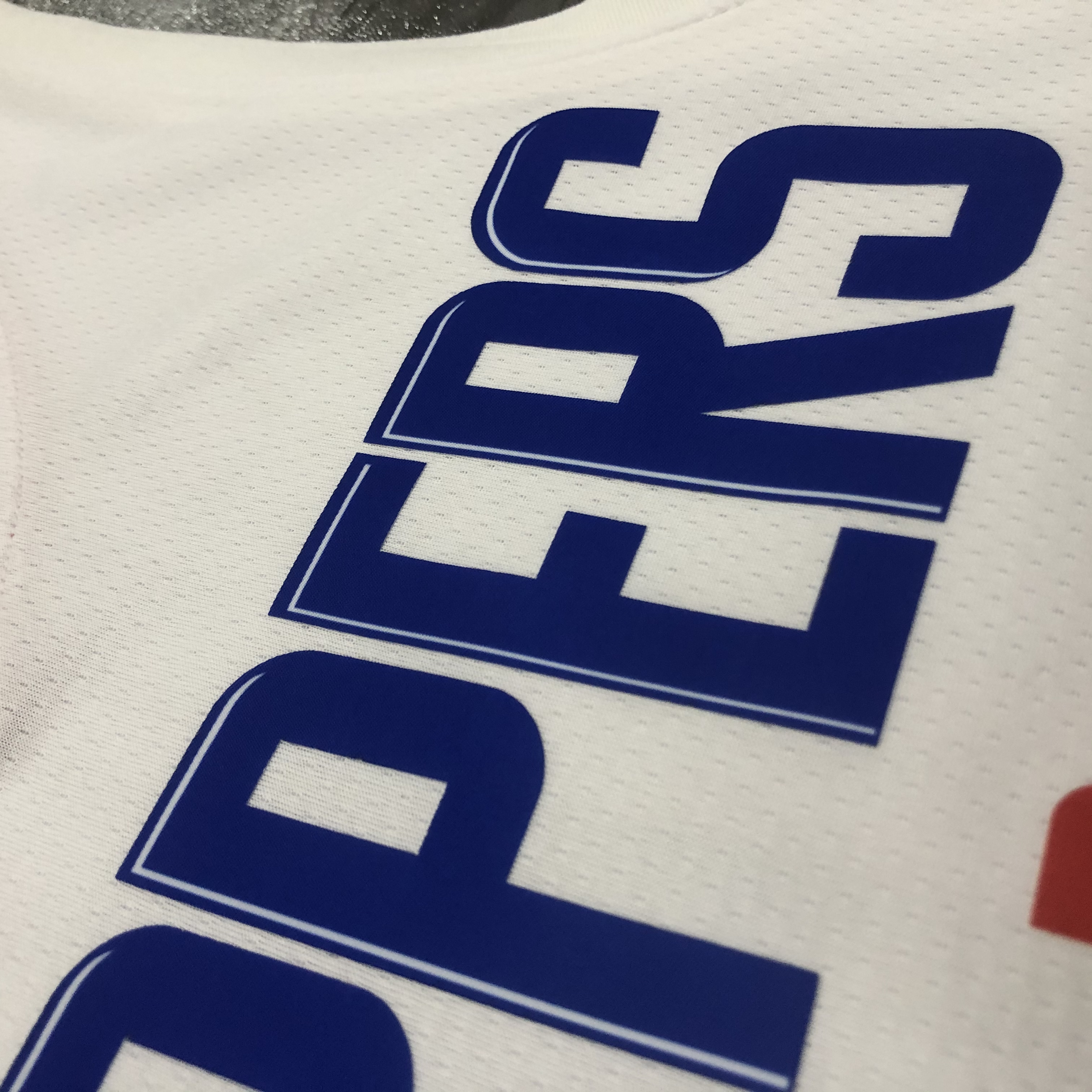 NBA Men Los Angeles Clippers White #4 RONDO Jersey High Quality Name and Number Print - leoleo123123