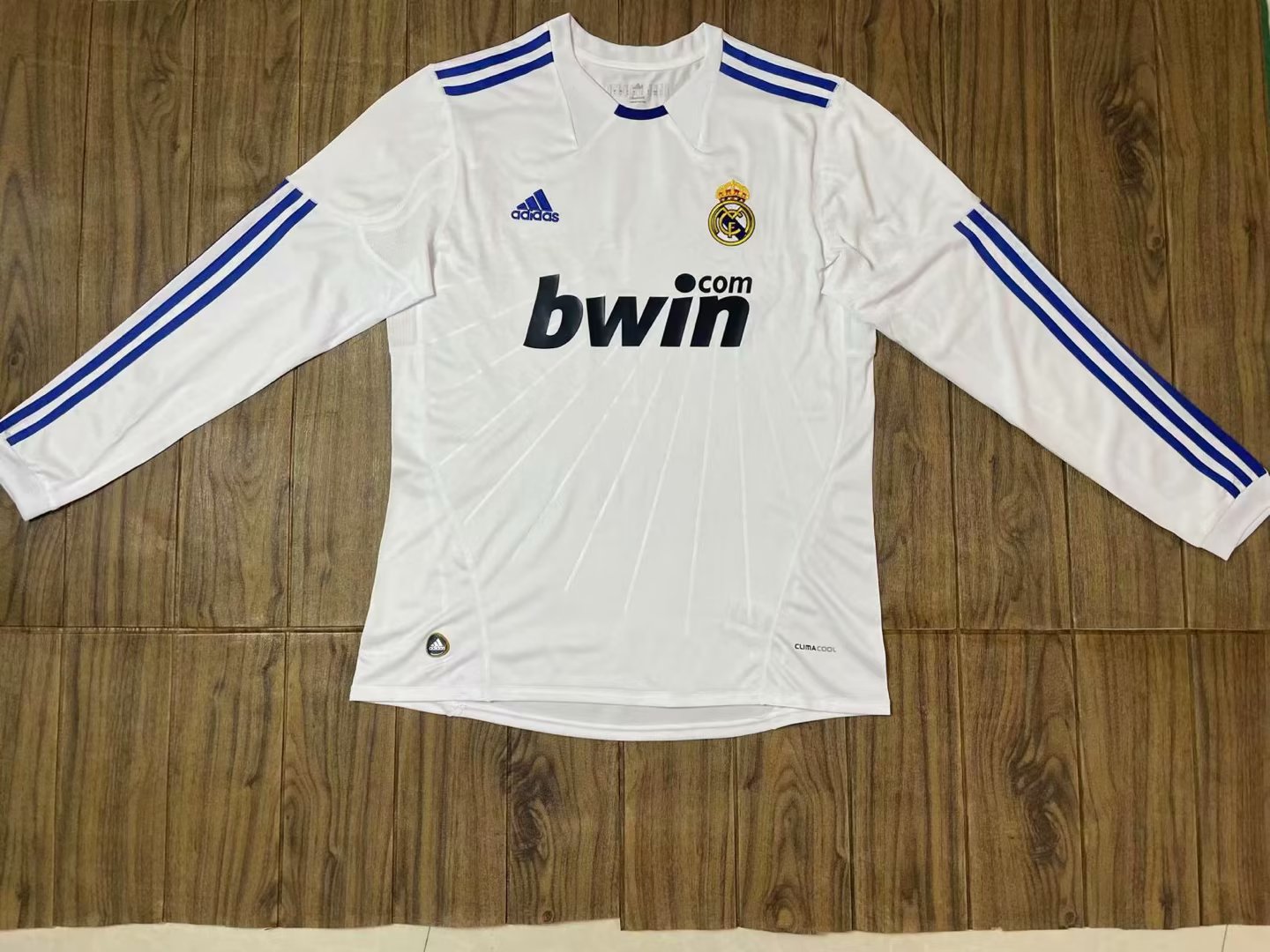 10/11 Real Madrid Home Retro Jersey Long Sleeve - leoleo123123