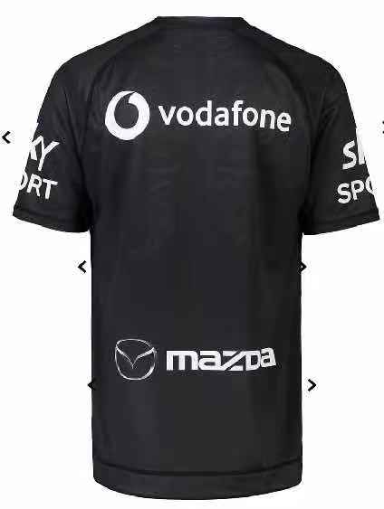 Rugby Season 2021 New Zealand Warriors Black Rugby Jersey High Quality - leoleo123123