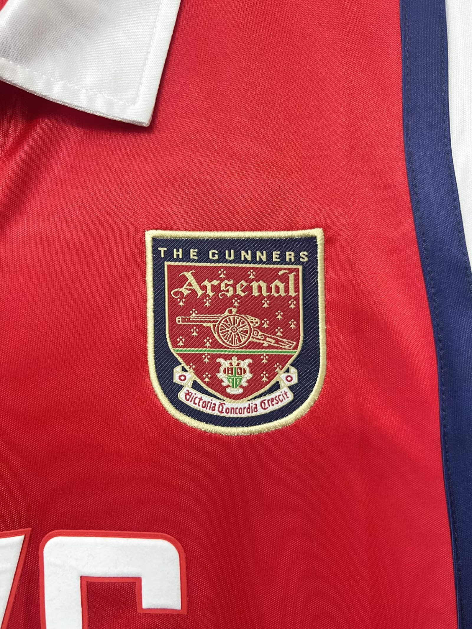 1998 Arsenal Home Retro Jersey Long Sleeve - leoleo123123