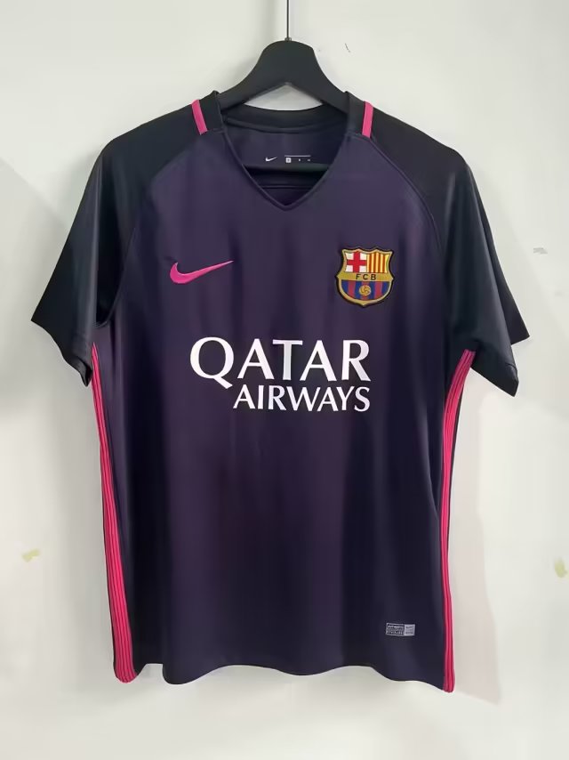 16/17 Barcelona Away Retro Jersey - leoleo123123