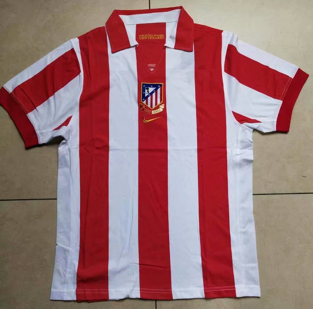 1903-2003 At Madrid Home Retro Jersey - leoleo123123