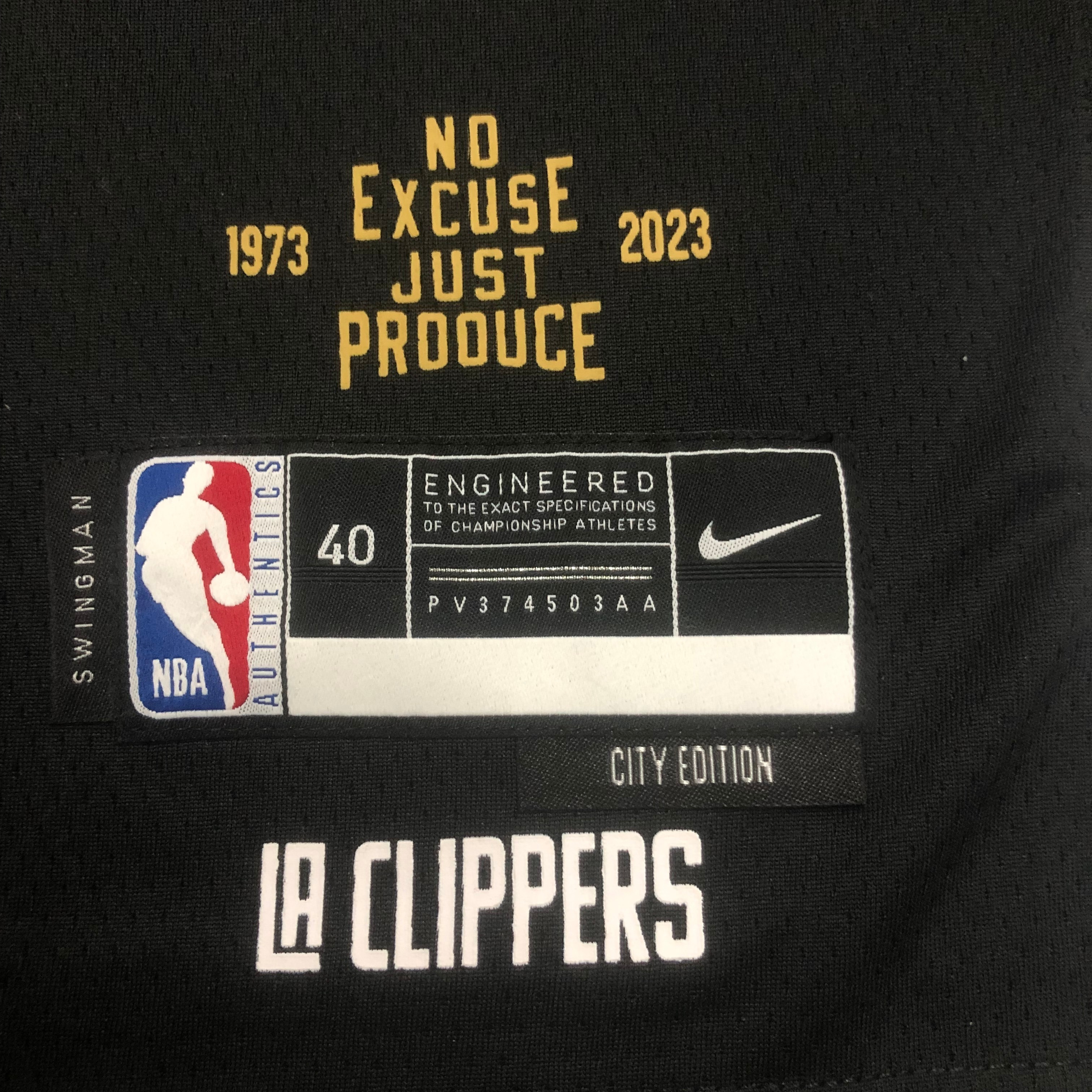 NBA Men Season 2023 Los Angeles Clippers Black City Edition #11 WALL Jersey High Quality Name and Number Print - leoleo123123