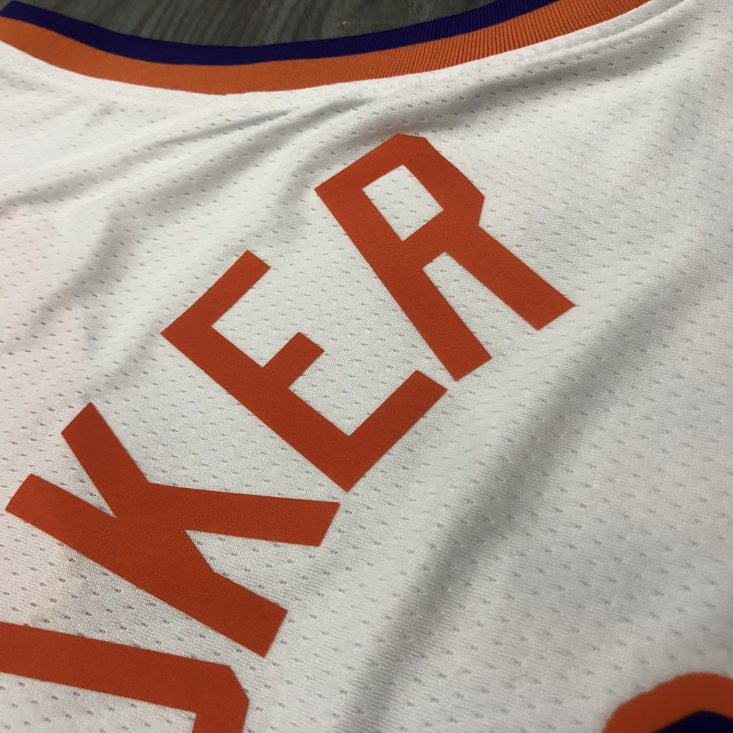 NBA Men Phoenix Suns White #1 BOOKER Jersey High Quality Name and Number Print - leoleo123123
