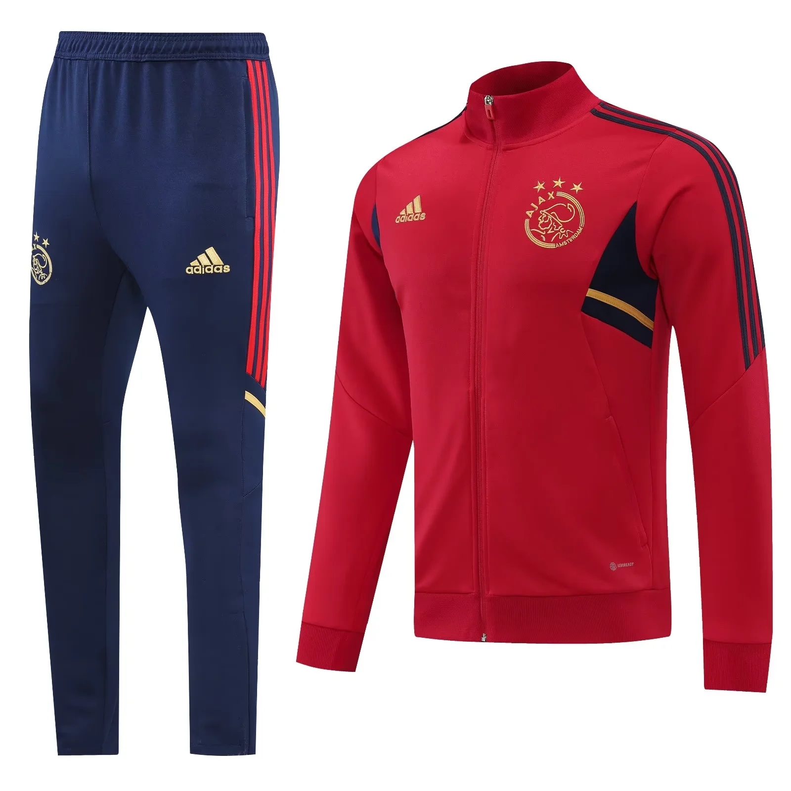 22-23 Ajax Red Jacket Tracksuit Thai Quality - leoleo123123
