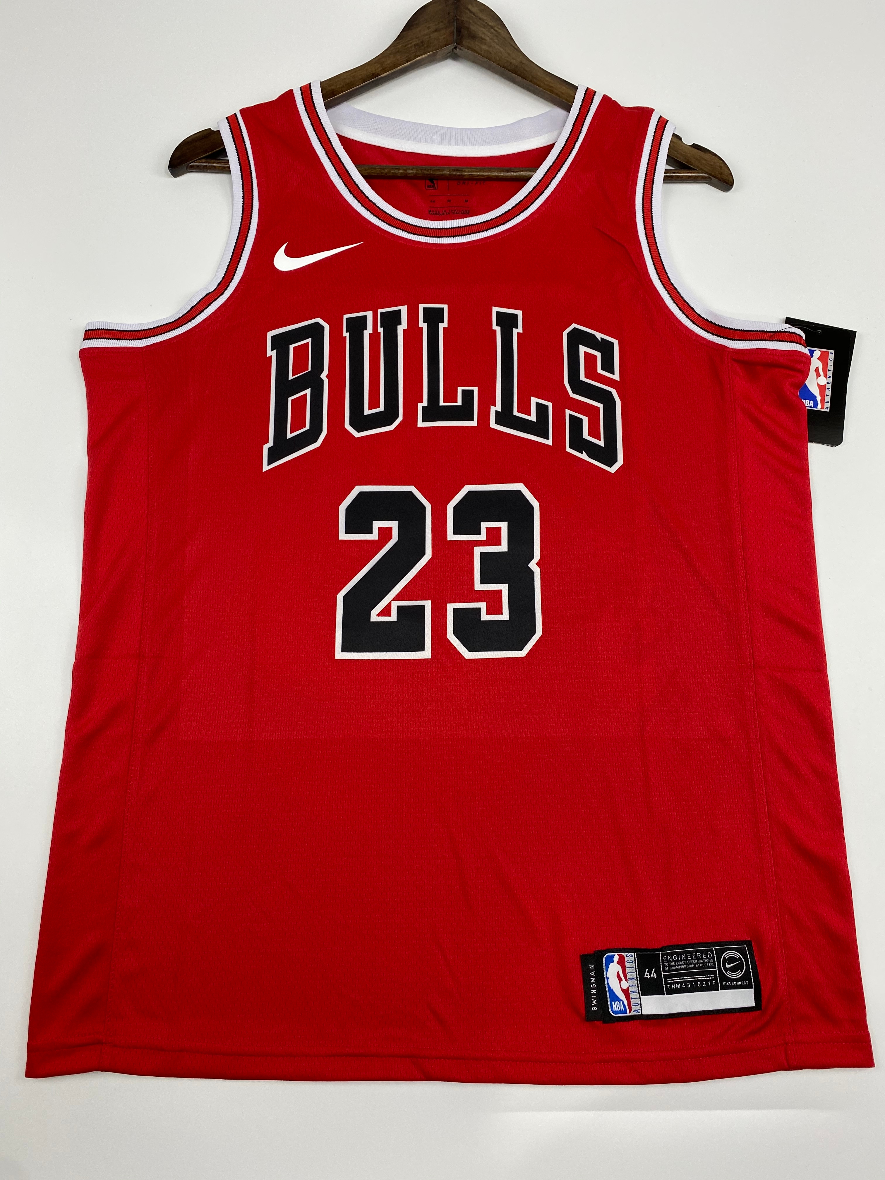 NBA Men Chicago Bulls Red #23 JORDAN Jersey High Quality Name and Number Print - leoleo123123