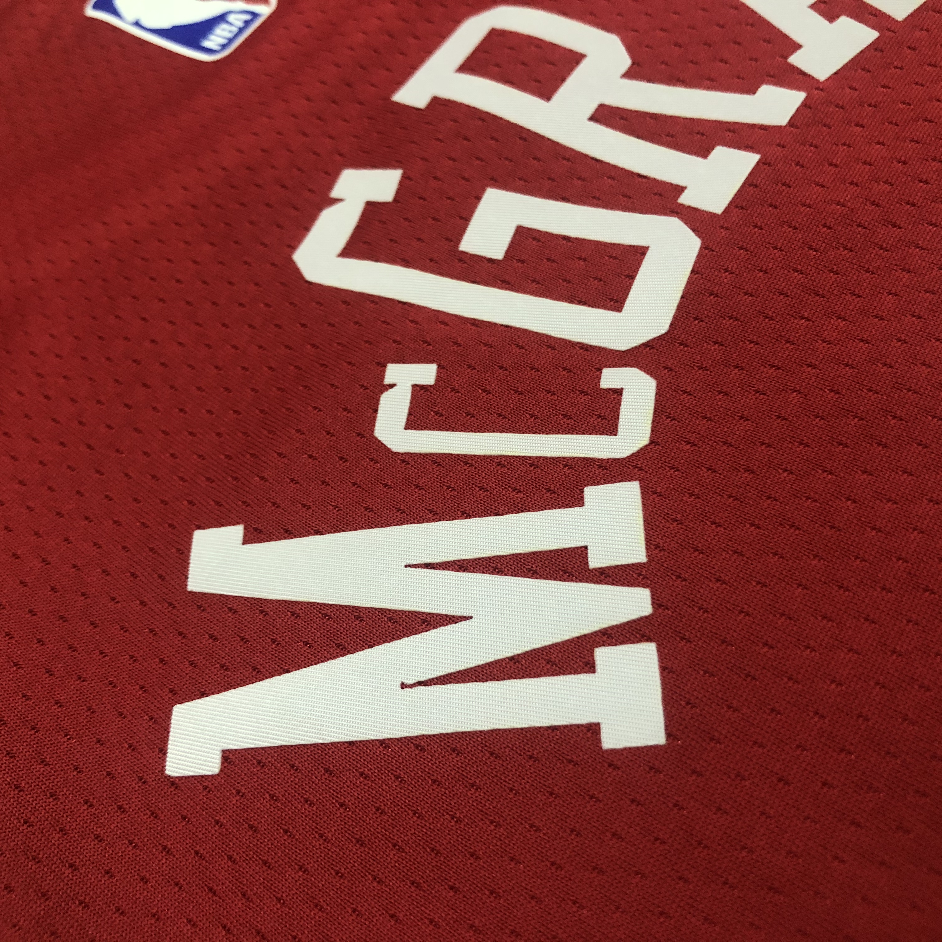 NBA Men Houston Rockets Red with Yellow Lines #1 MCGRADY Jersey High Quality Name and Number Print - leoleo123123