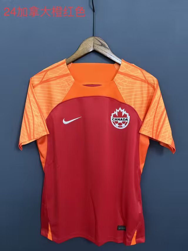 23/24 Canada Red Jersey 1:1 Quality Thai Quality - leoleo123123