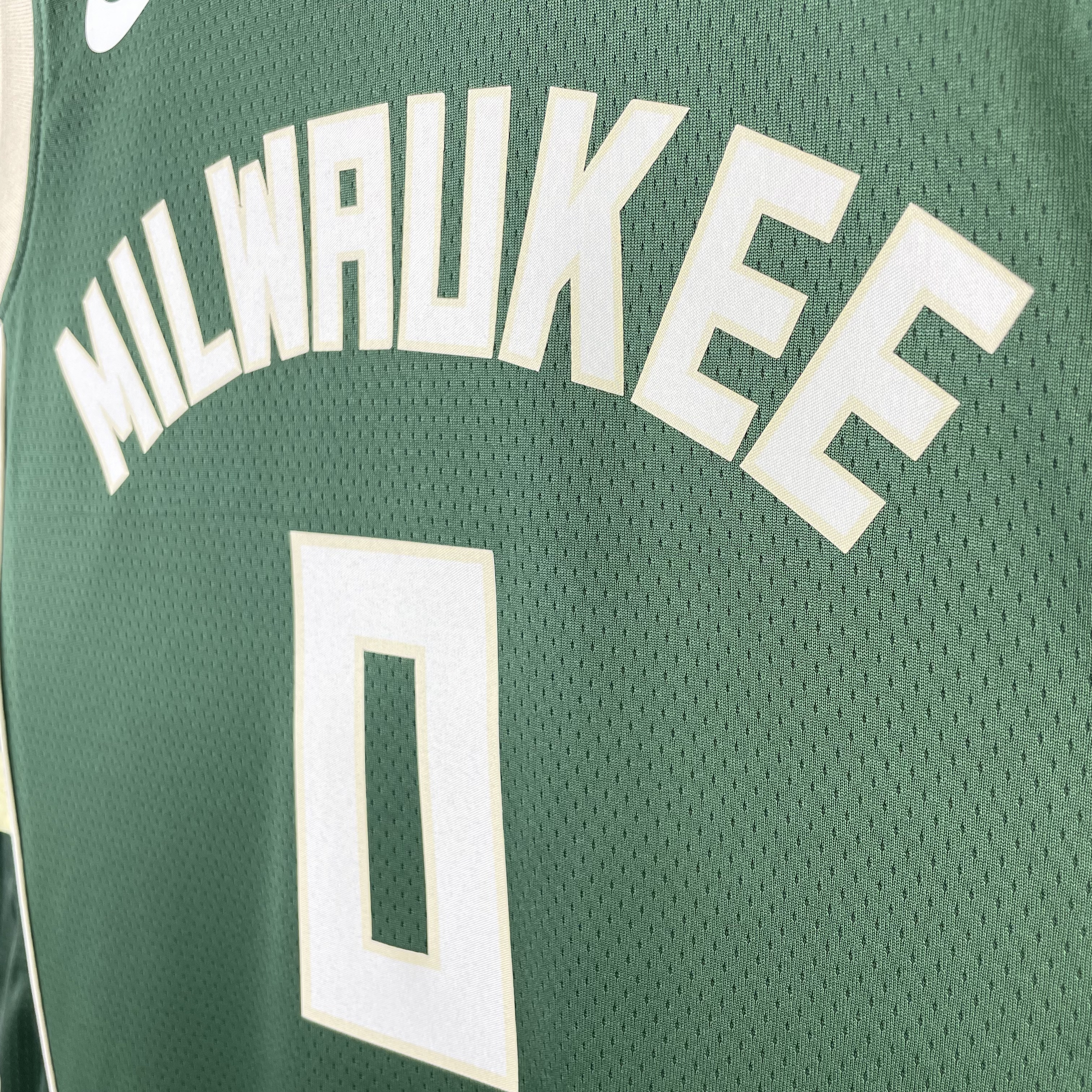NBA Men 2023 Milwaukee Bucks Green #0 LILLARD Jersey High Quality Name and Number Print - leoleo123123