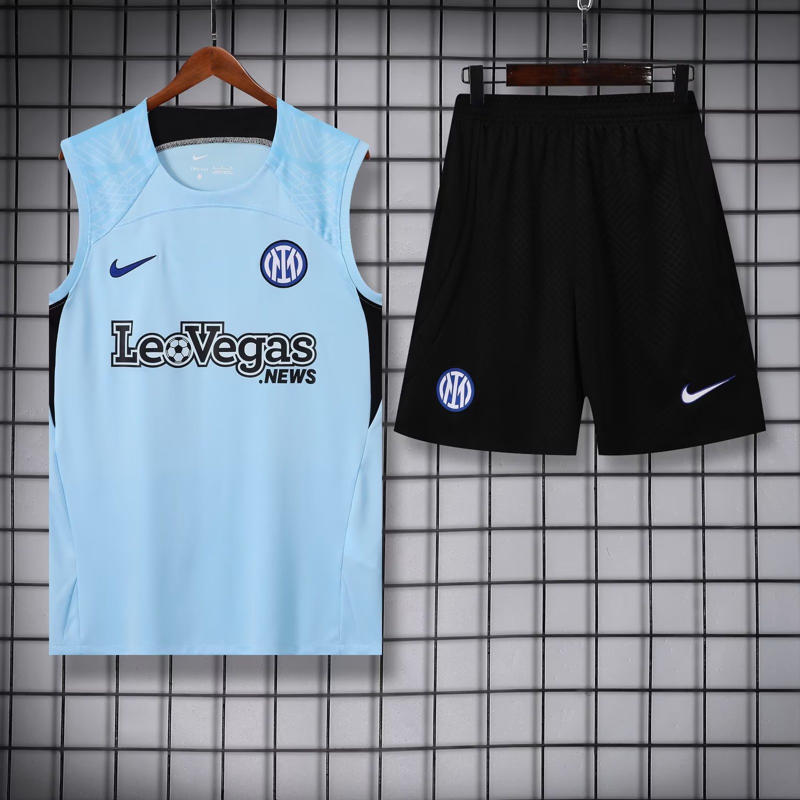 23/24 Inter Milan Blue Vest Training suit - leoleo123123