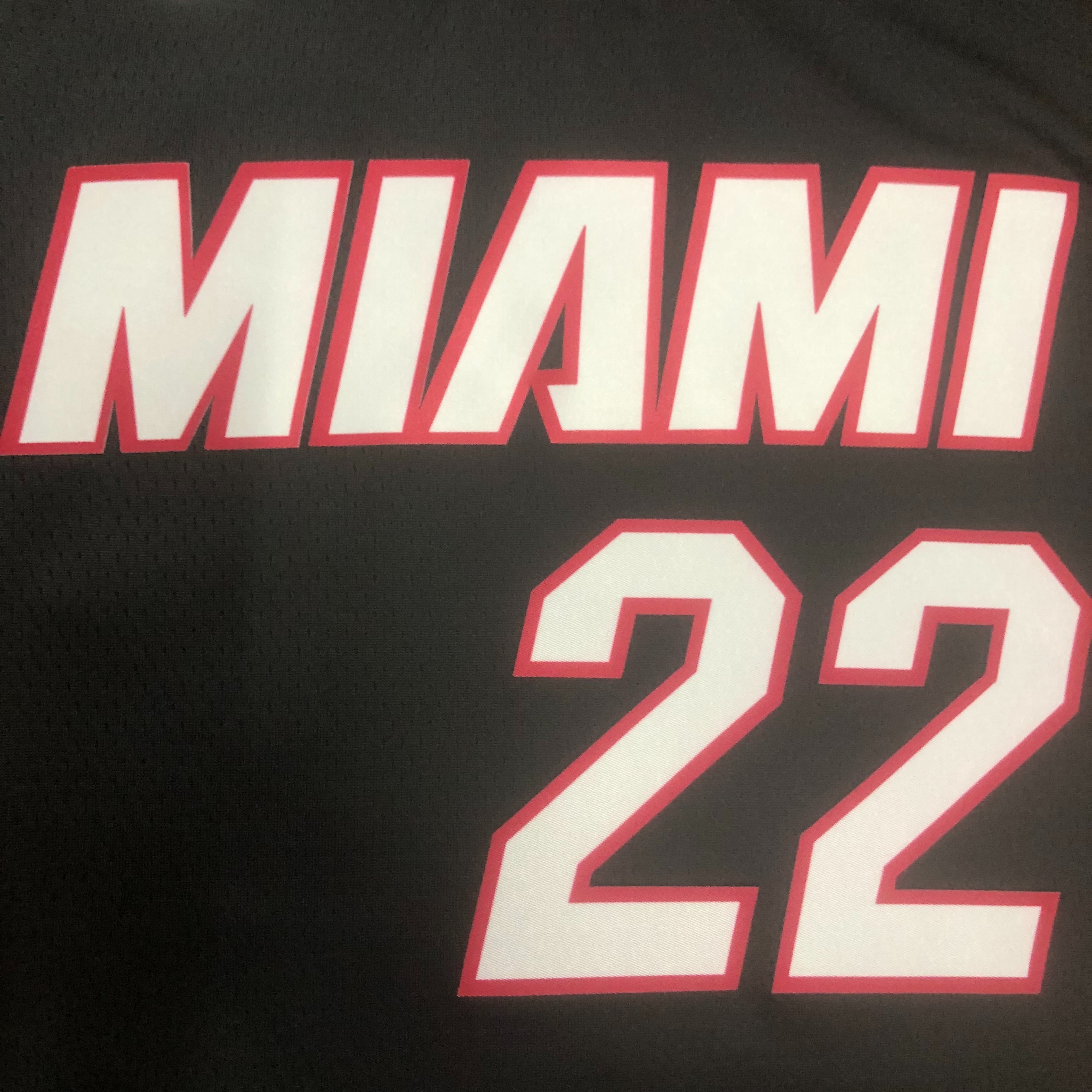 NBA Men Season 2023 Miami Heat Black #22 BUTLER Jersey High Quality Name and Number Print - leoleo123123