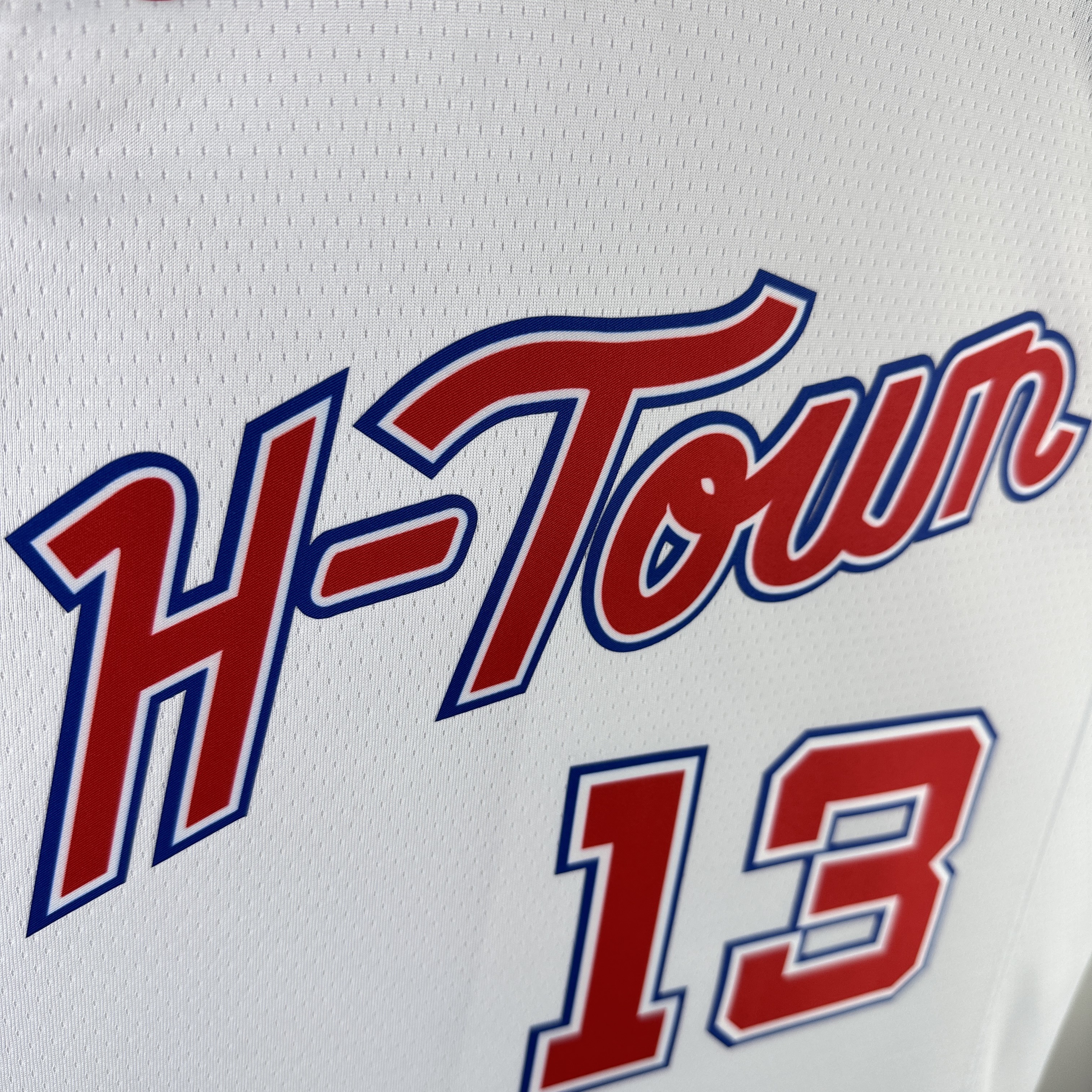 NBA Men Season 2024 Houston Rockets White City Edition #13 HARDEN Jersey High Quality Name and Number Print - leoleo123123