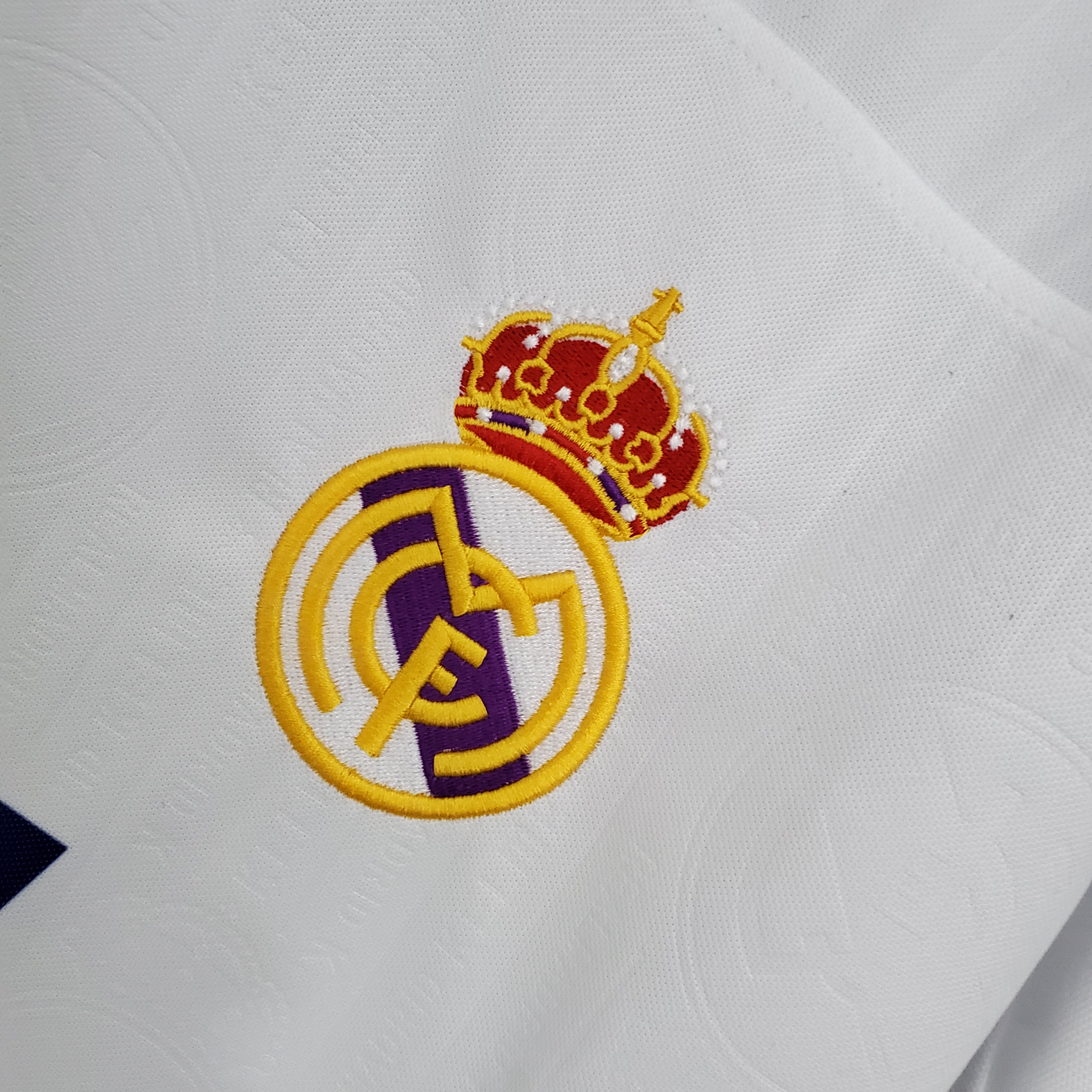 96/97 Real Madrid Home Retro Jersey - leoleo123123