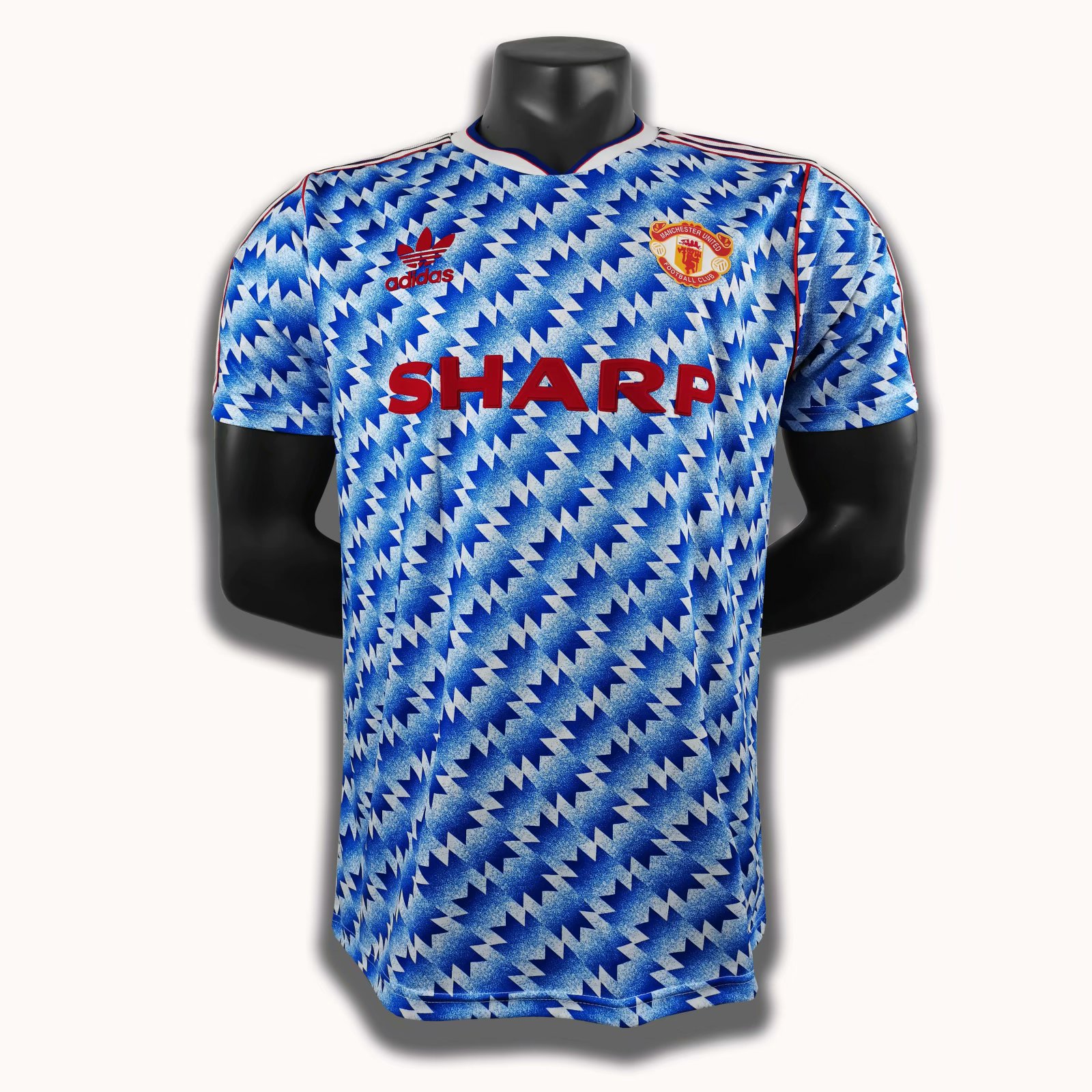 90-92 Man United Away Retro Jersey - leoleo123123