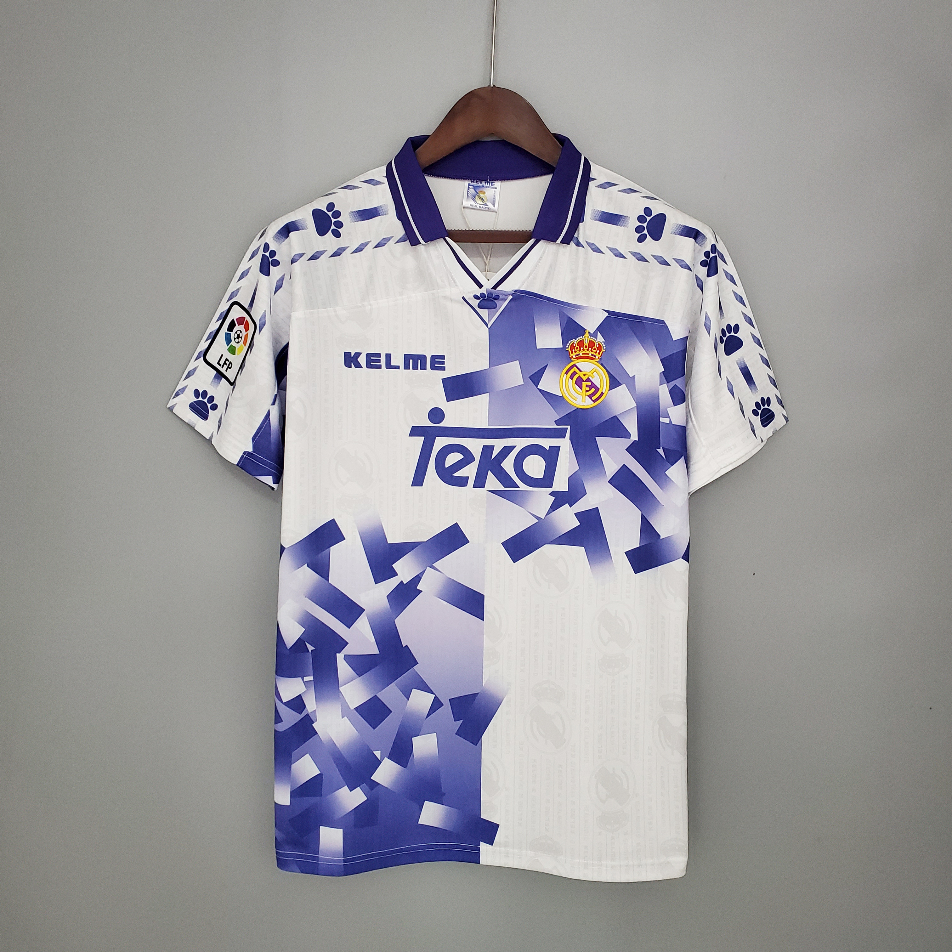 96/97 Real Madrid Third Retro Jersey - leoleo123123