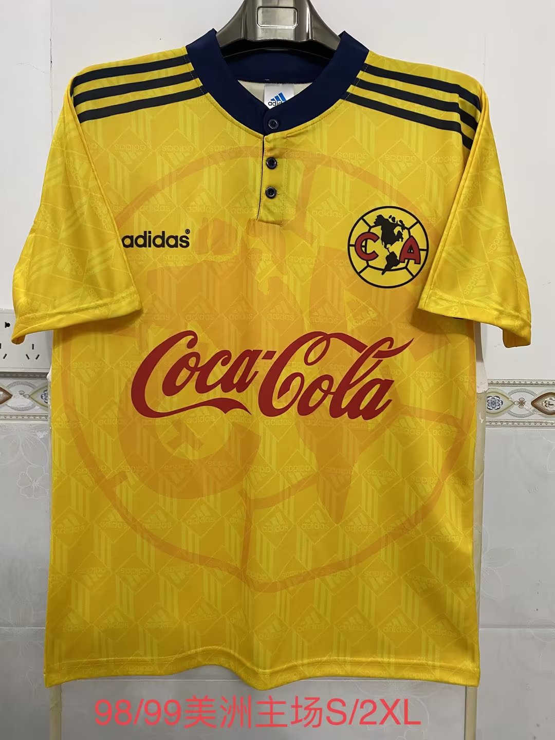 98/99 America Home Retro Jersey Thai Quality - leoleo123123