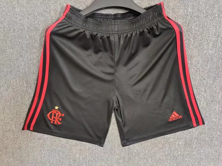22/23 Flamengo Black Short Pants - leoleo123123