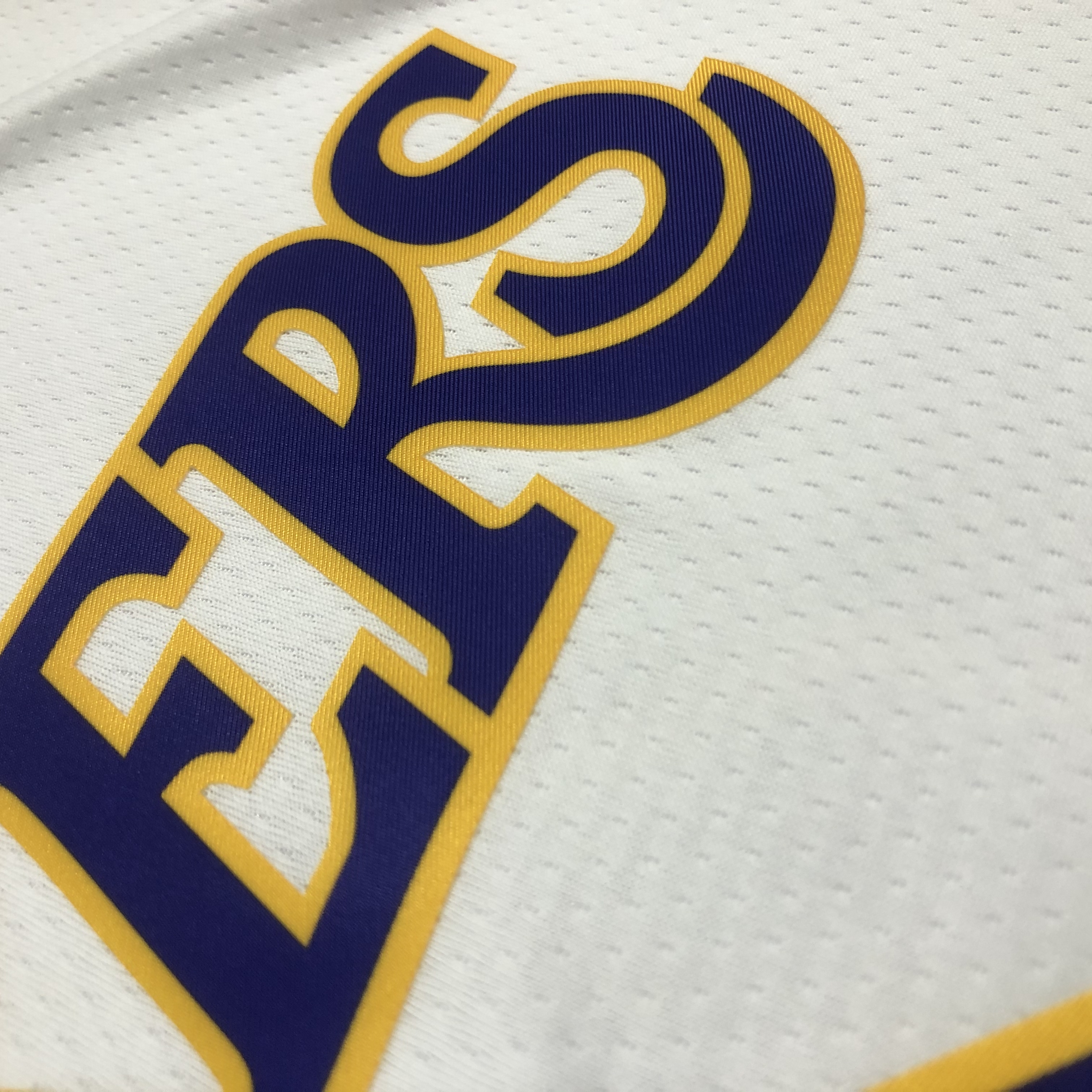 NBA Men Los Angeles Lakers #0 WESTBROOK Retro White Round Neck Jersey High Quality Name and Number Print - leoleo123123
