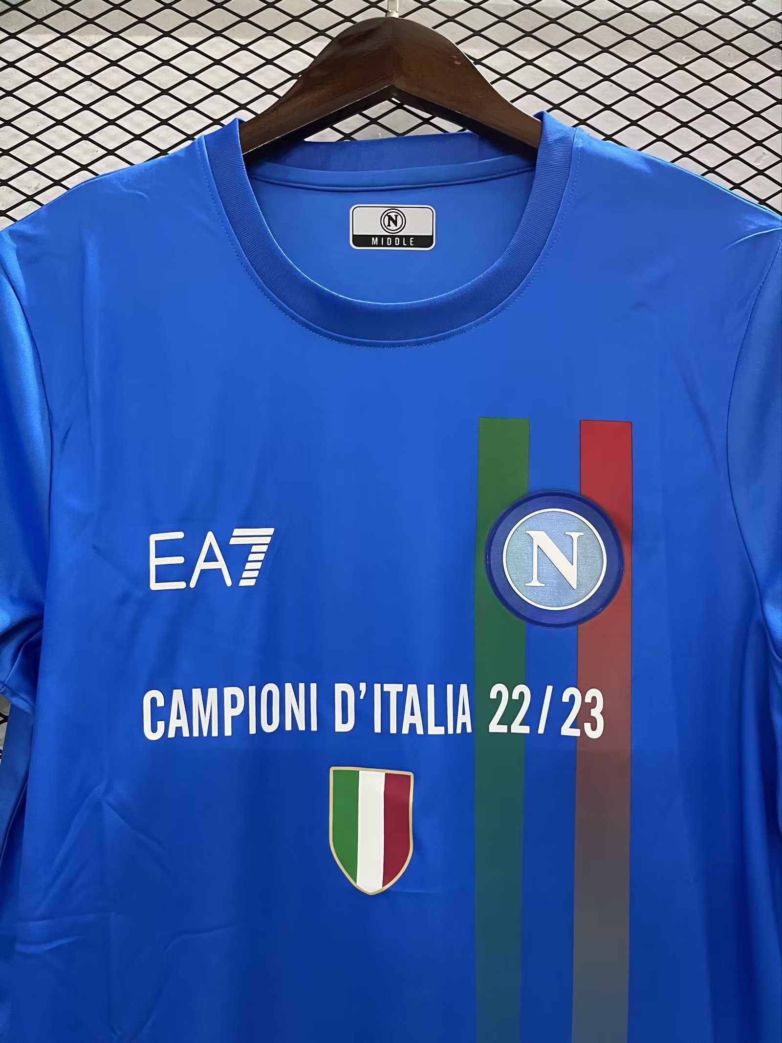 22/23 Napoli Champions Blue Jersey Fan Version Thai Quality - leoleo123123