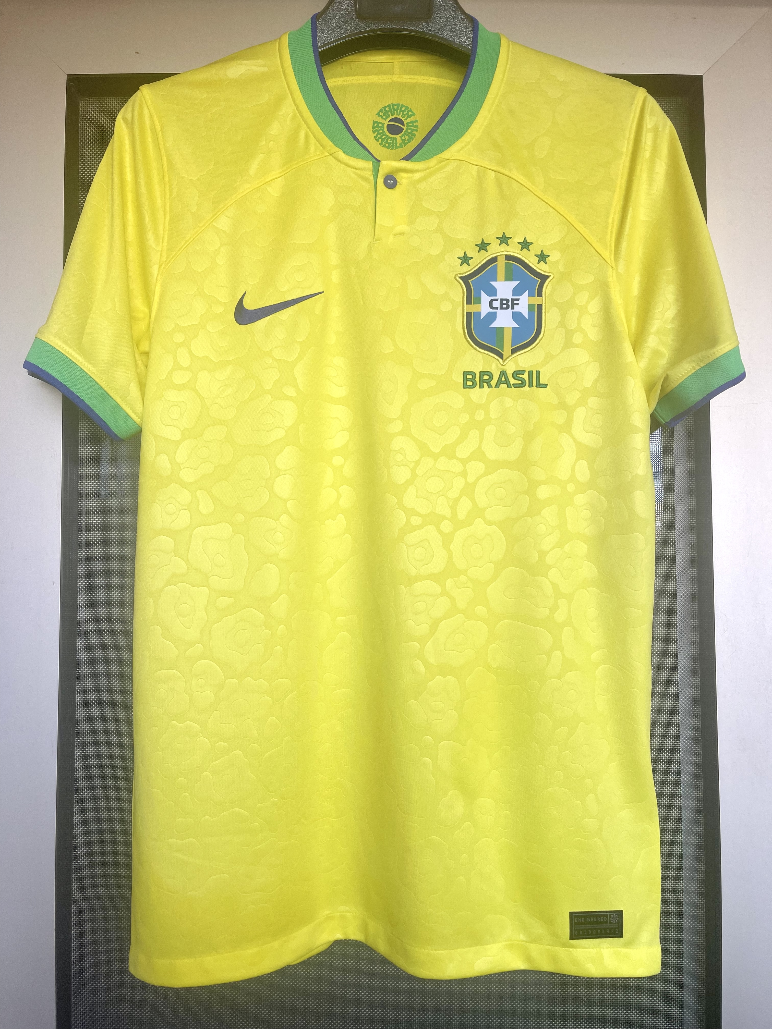 22/23 Brazil Home World Cup Jersey Fans Version 1:1 Quality - leoleo123123