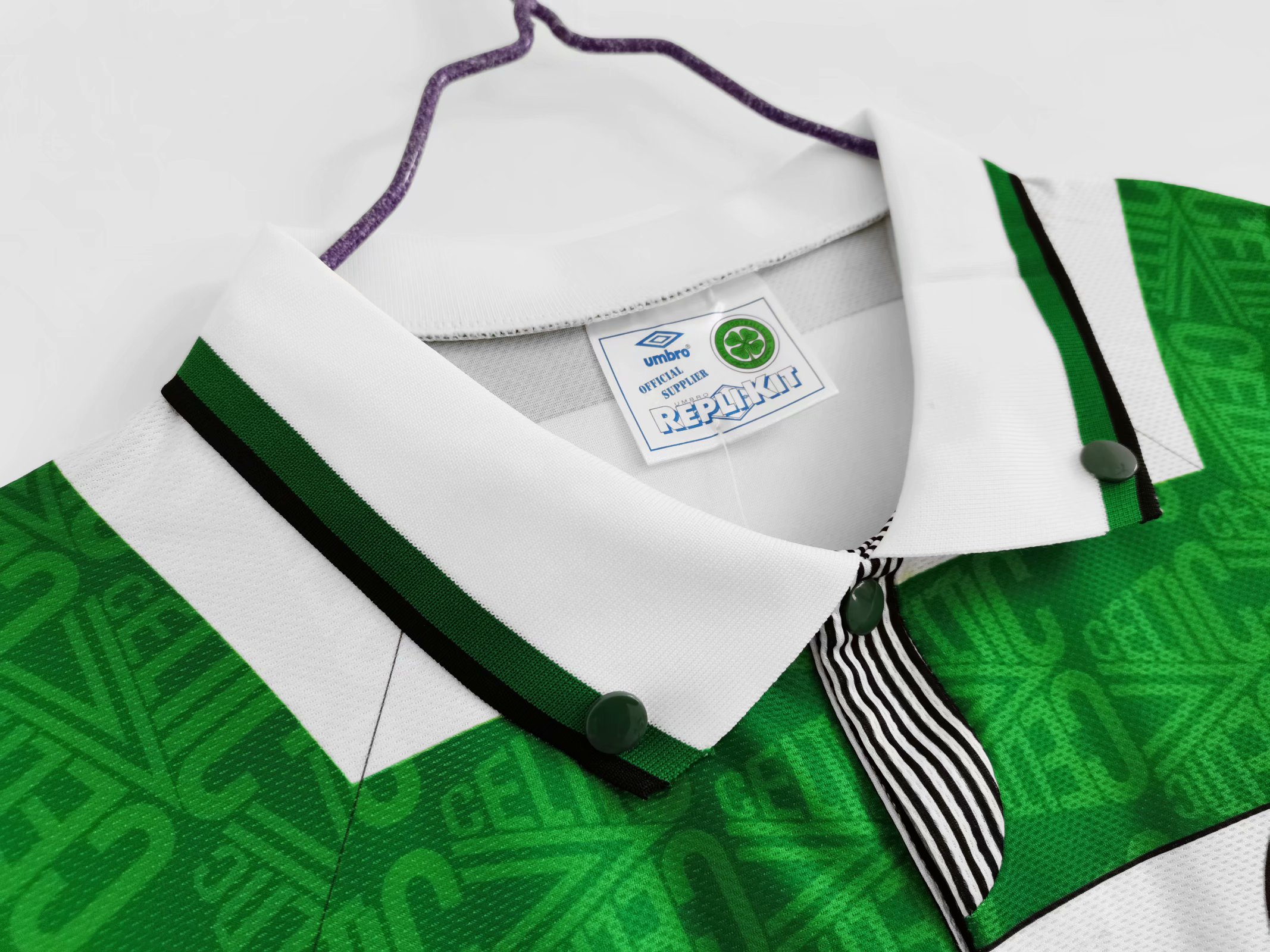 91-92 Celts Home Retro Jersey - leoleo123123