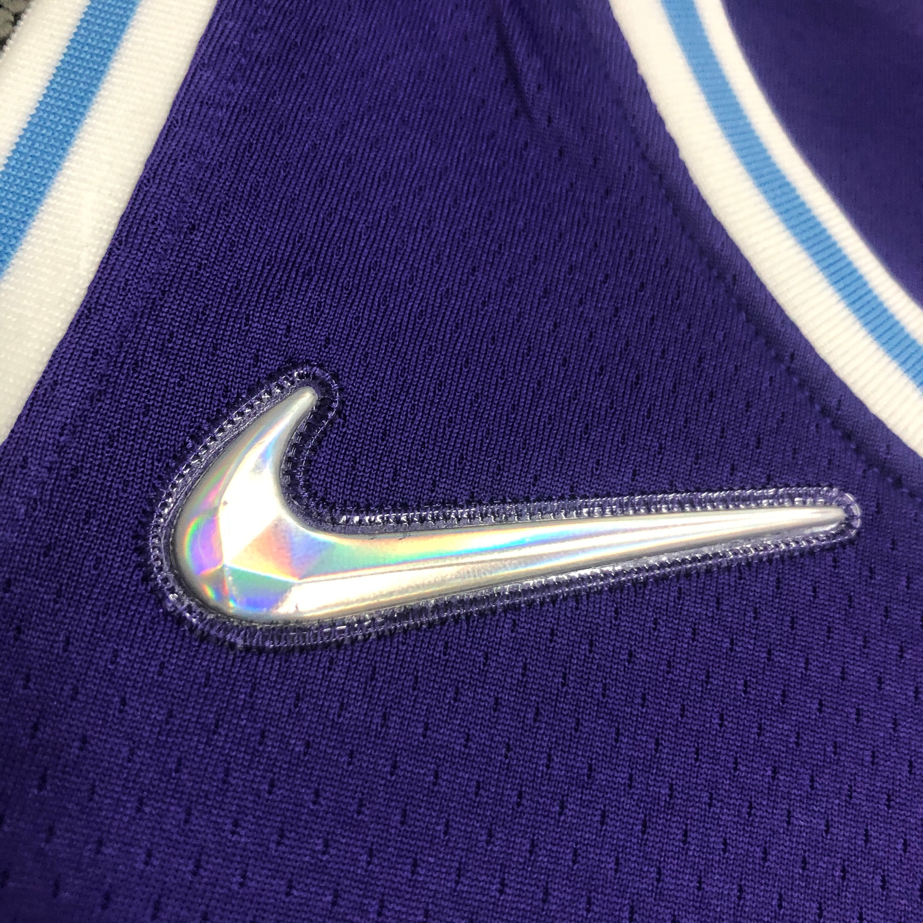 NBA Season 2022 75th Anniversary X-BOX Los Angeles Lakers Purple Round Neck #117 Jersey High Quality Name and Number Print - leoleo123123