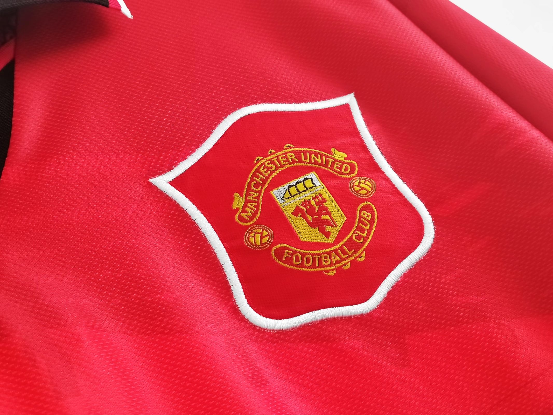 94/96 Man United Home Long Sleeve Retro Jersey - leoleo123123