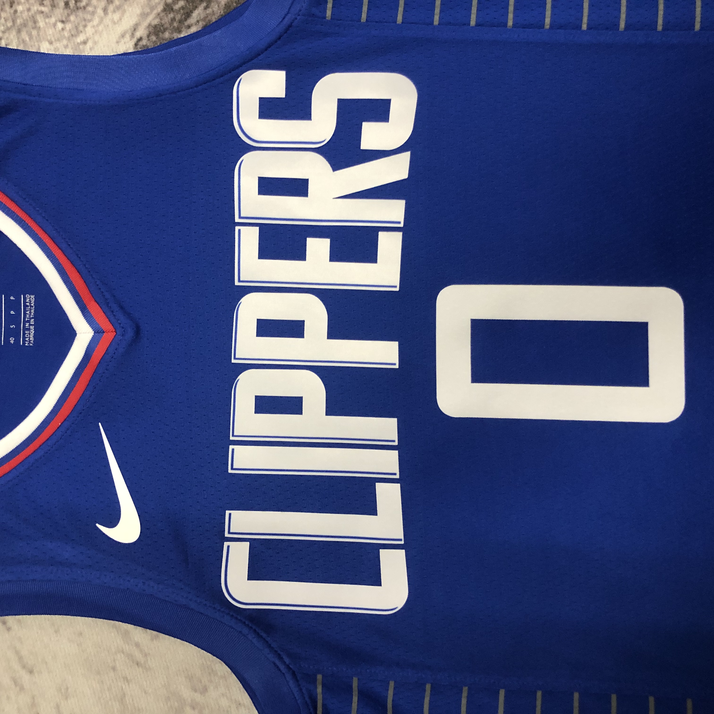 NBA Men Los Angeles Clippers Blue #0 WESTBROOK Jersey High Quality Name and Number Print - leoleo123123