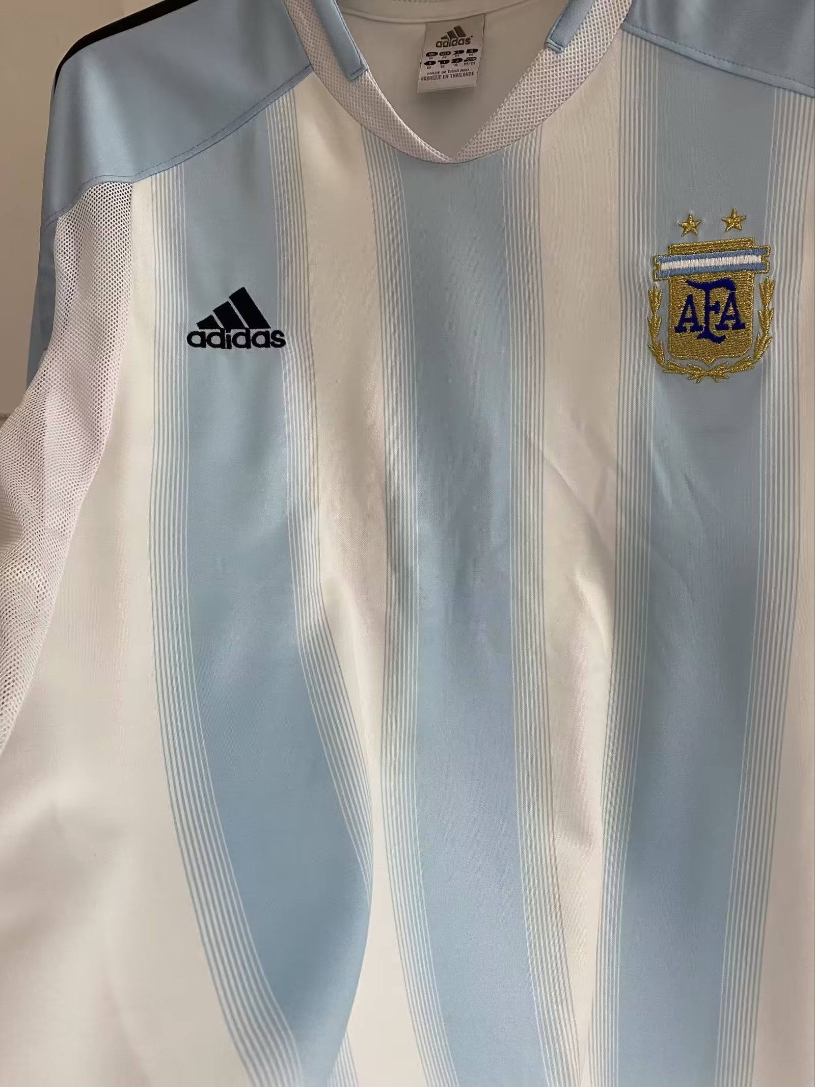 04/05 Argentina Home Retro Jersey Fans Version - leoleo123123