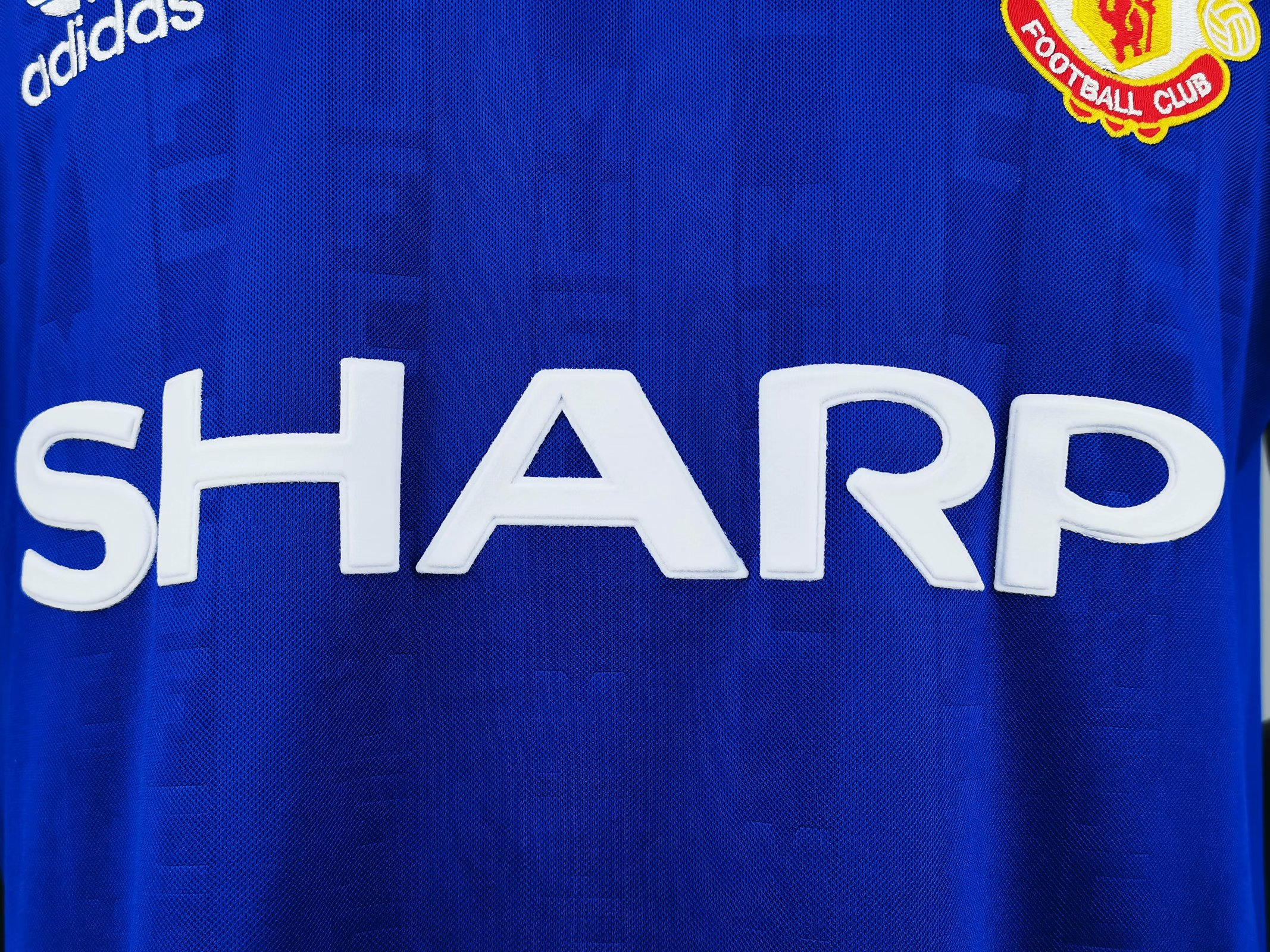1988 Man United Blue Retro Jersye - leoleo123123