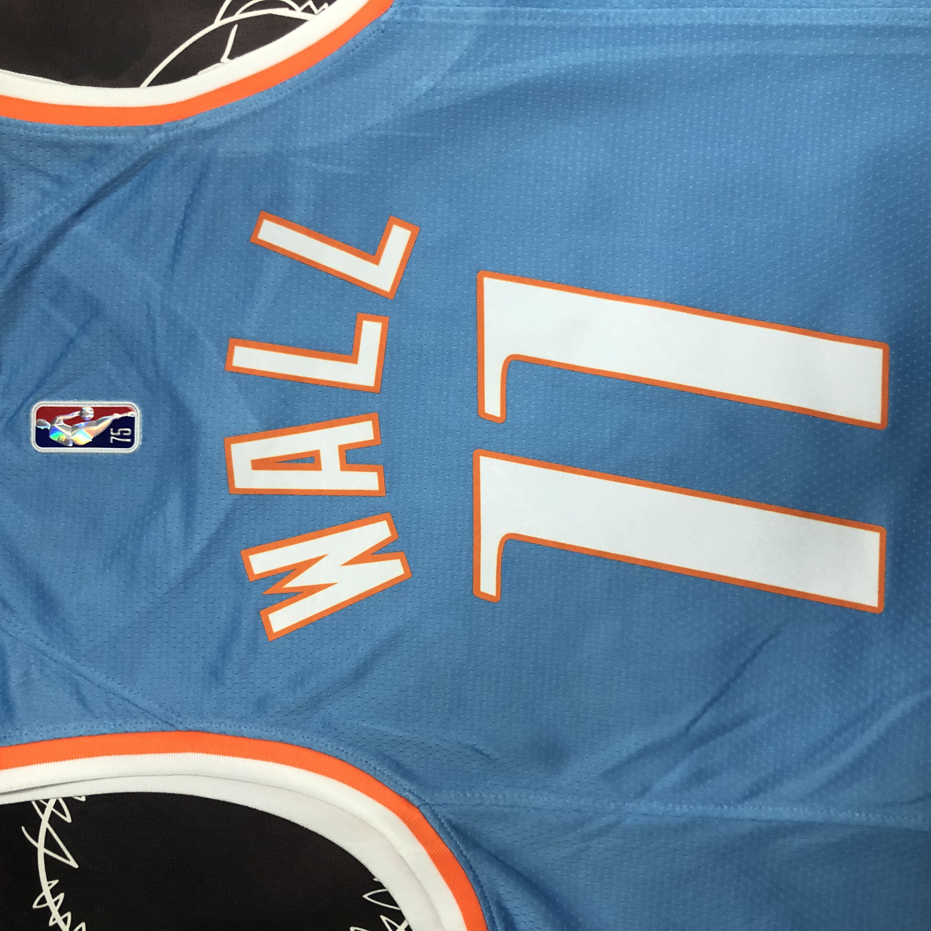 NBA Men Season 2022 Los Angeles Clippers Light Blue #11 WALL Jersey High Quality Name and Number Print - leoleo123123