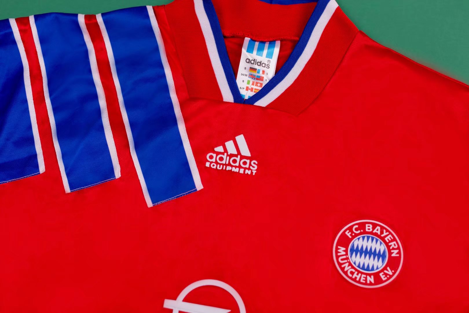 93/95 Bayern Munich Home Retro Jersey - leoleo123123
