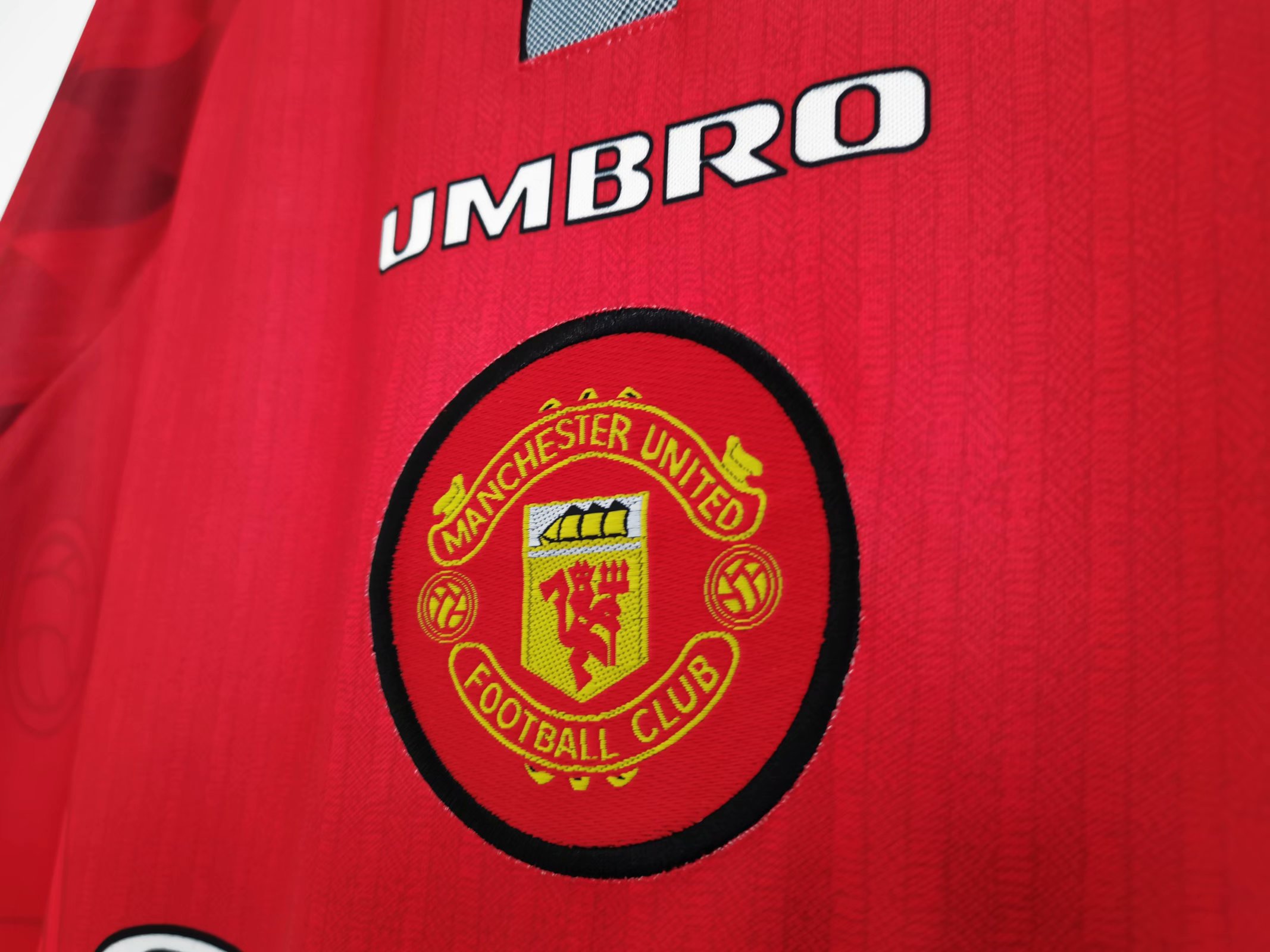96-97 Man United Home Retro Jersey - leoleo123123