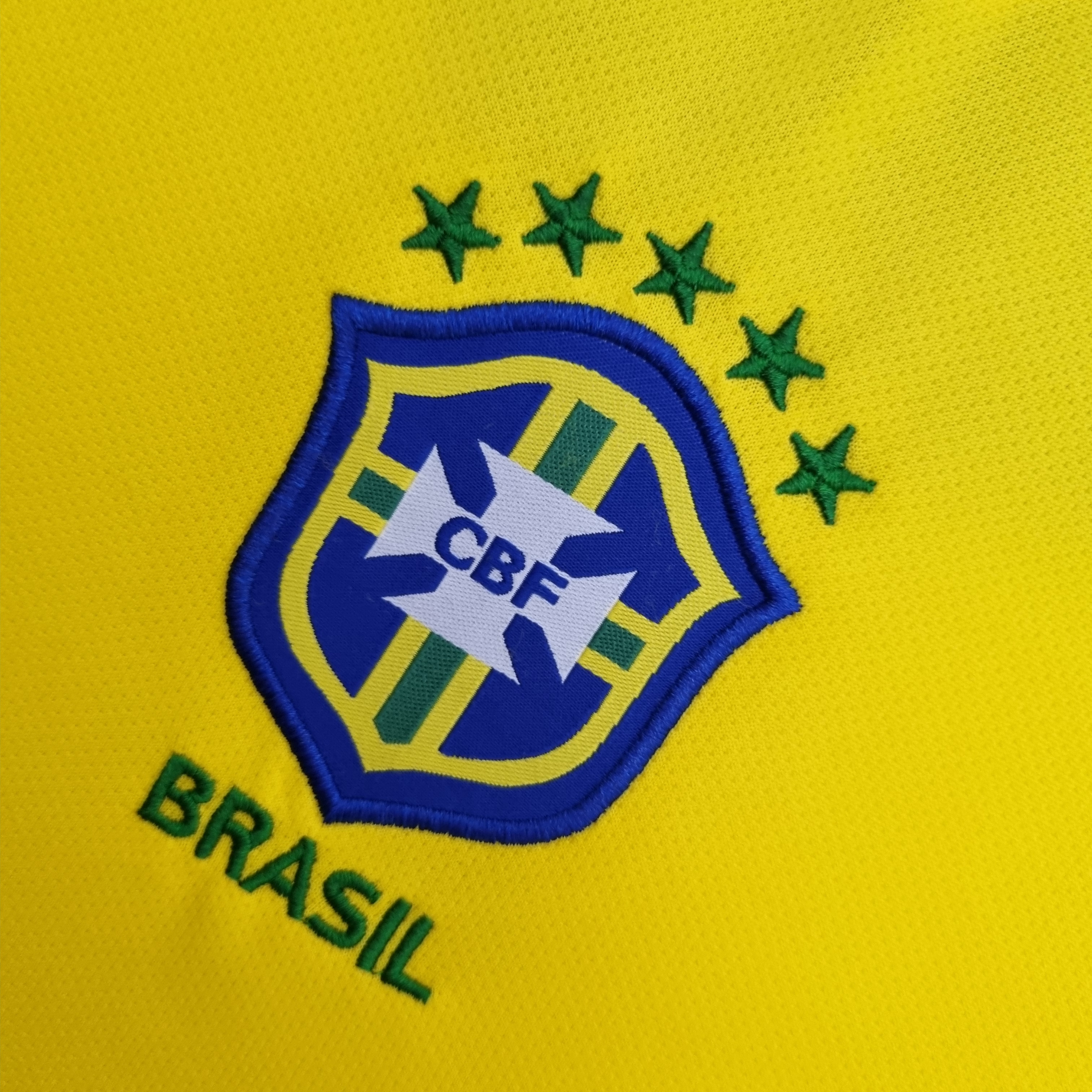 2004 Brazil Home Retro Jersey - leoleo123123