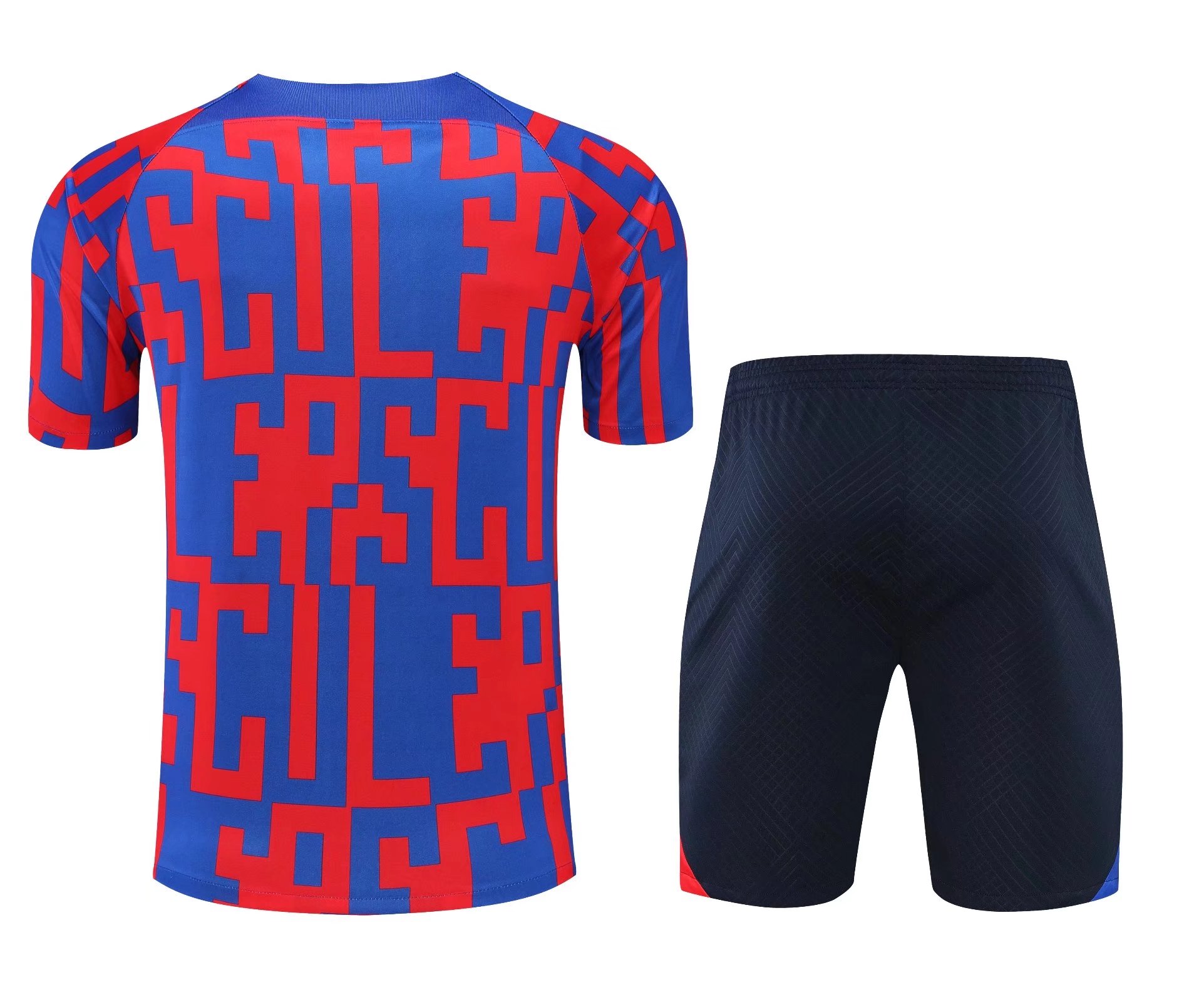 22/23 Barcelona Red Vest Training Tracksuit - leoleo123123