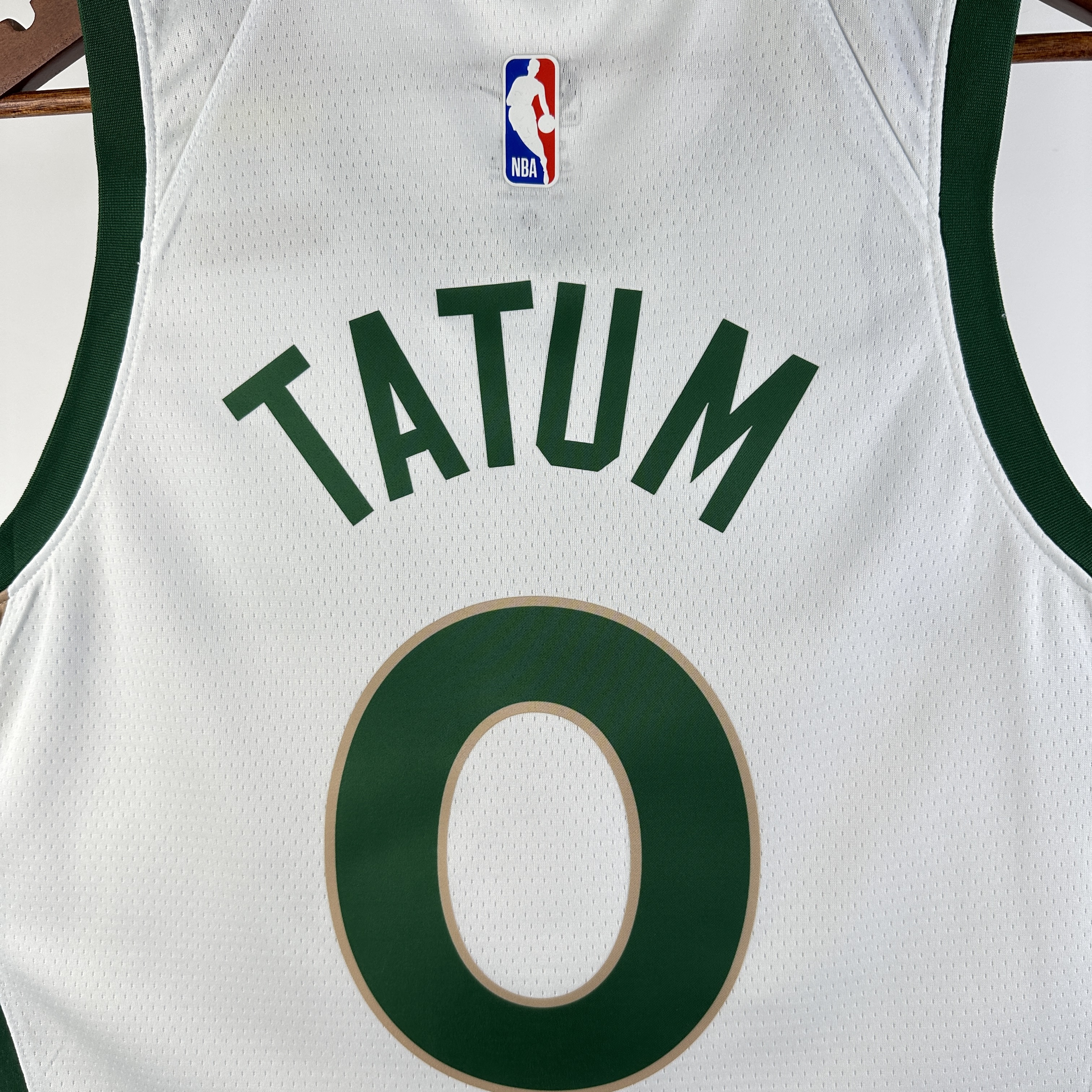 NBA Men Season 2024 Boston Celtics White City Edition #0 TATUM Jersey High Quality Name and Number Print - leoleo123123
