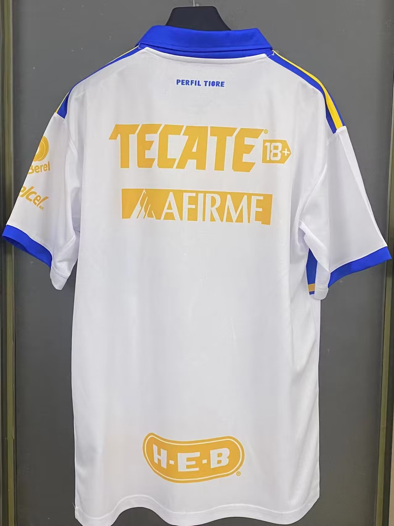 23/24 Tiger White Soccer Jersey Thai Quality - leoleo123123