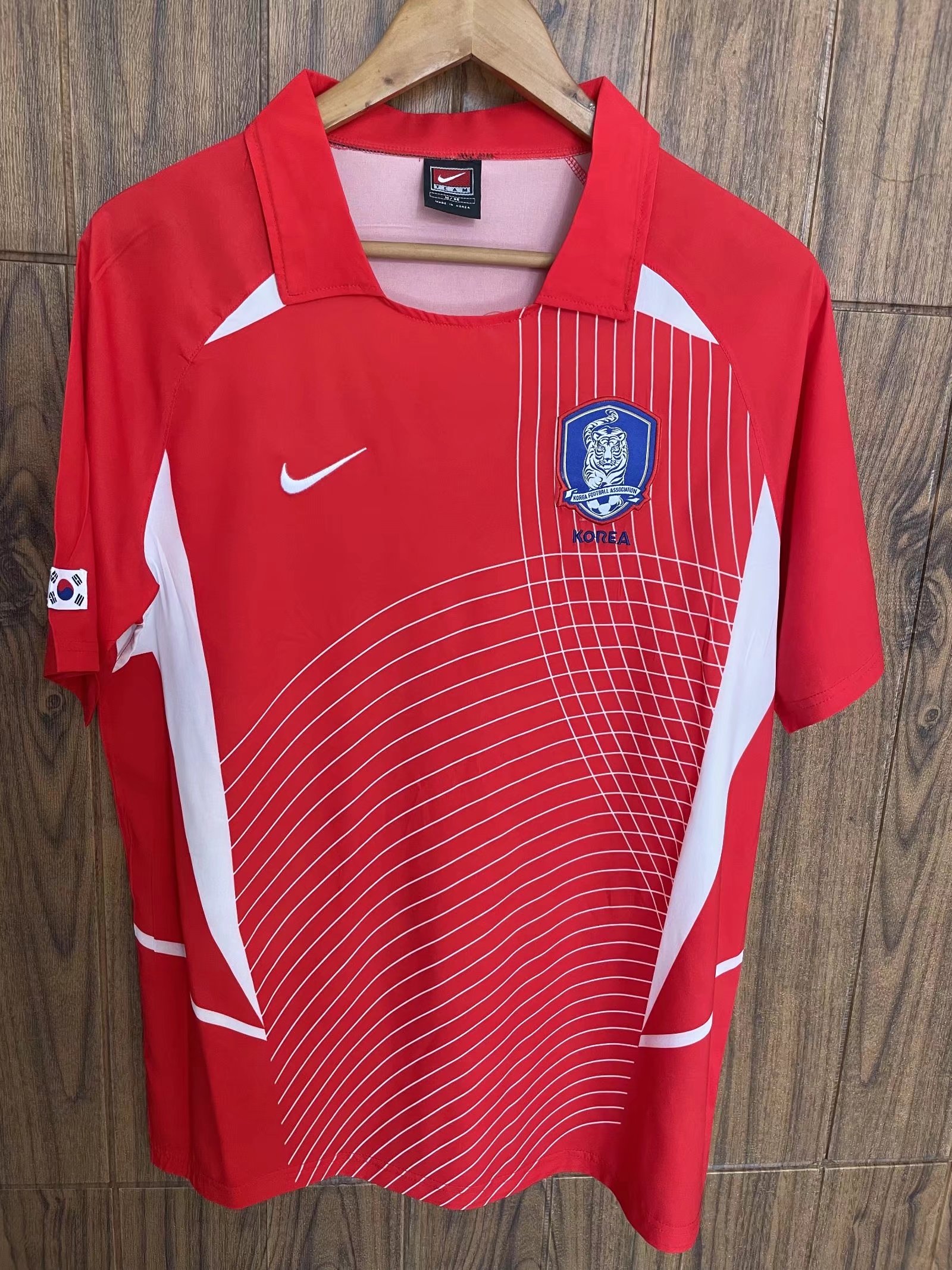 2002 Korea Home Retro Jersey Thai Quality - leoleo123123
