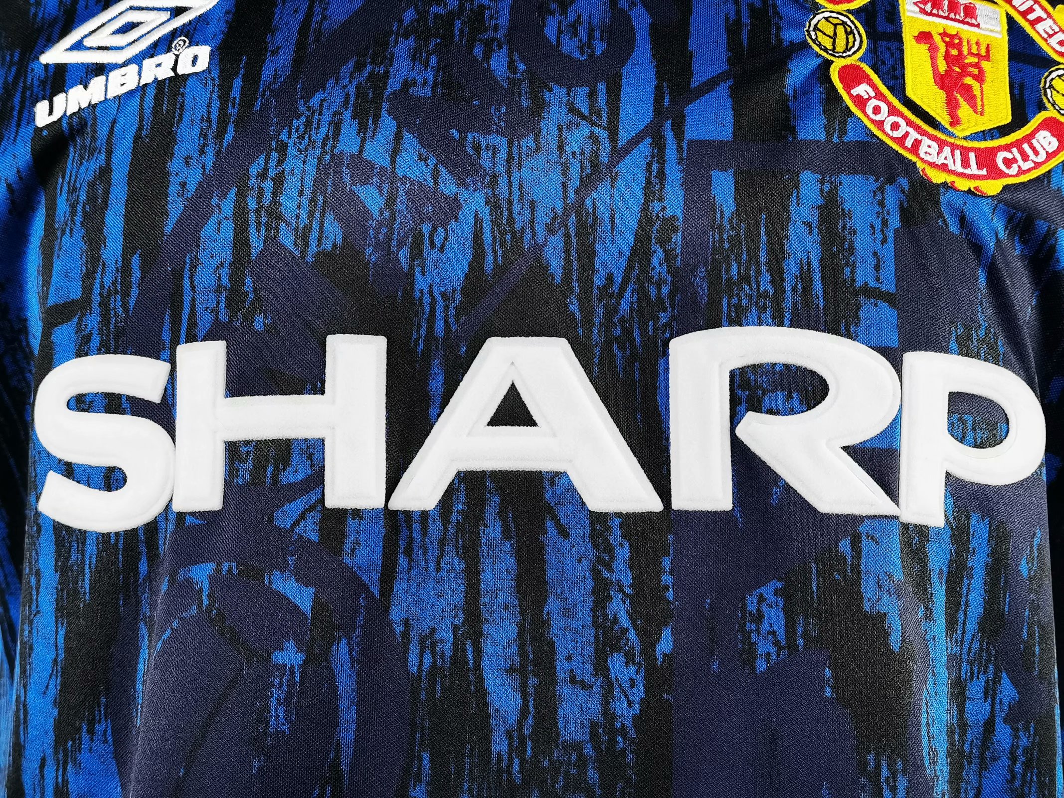 92/93 Man United Away Retro Jersey - leoleo123123