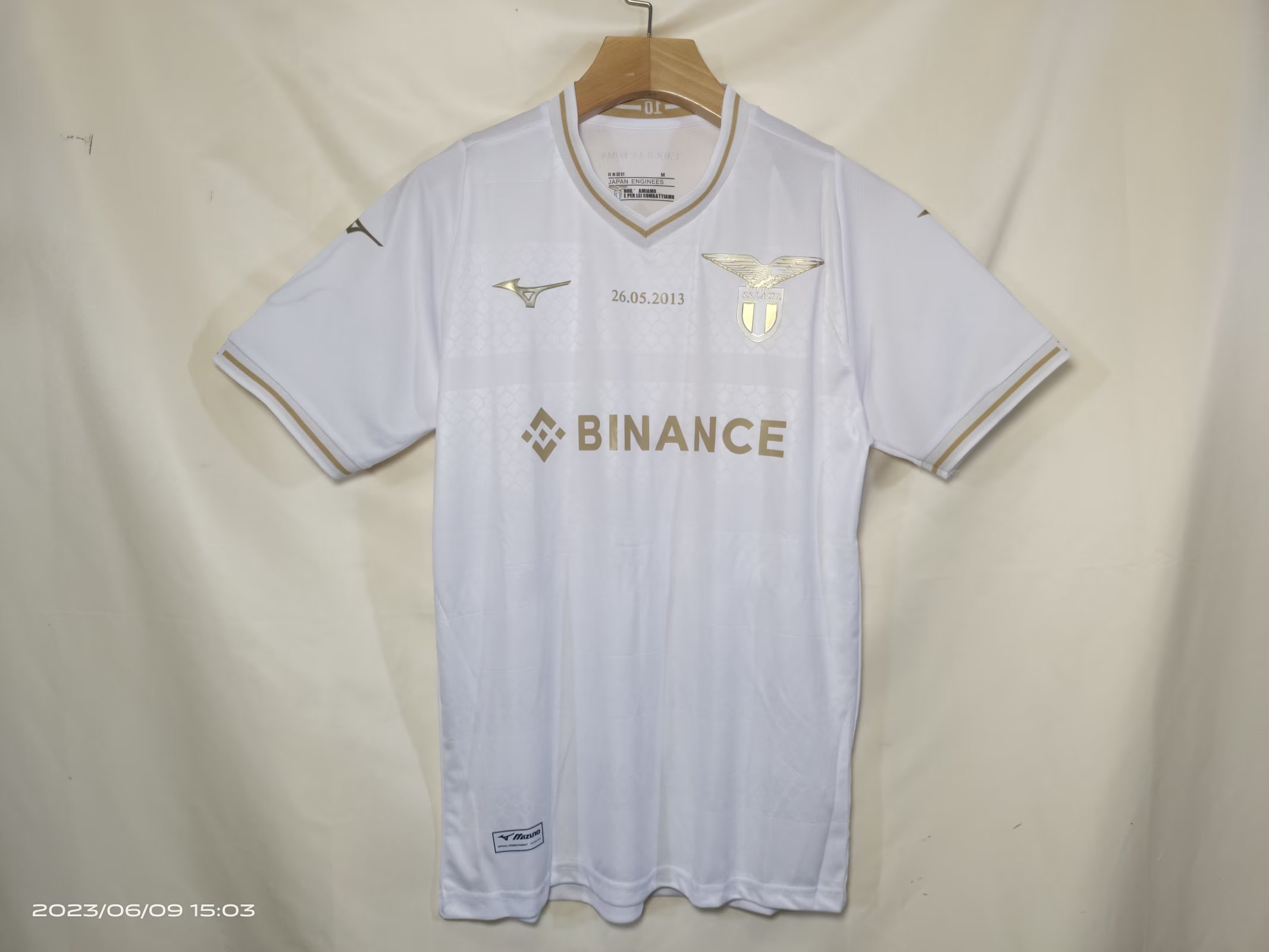 Lazio 100th anniversary White Jersey Thai Quality panzhi - leoleo123123