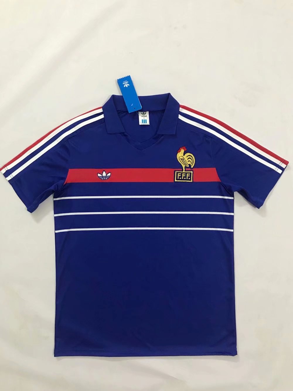 84-86 France Home Retro Jersey - leoleo123123