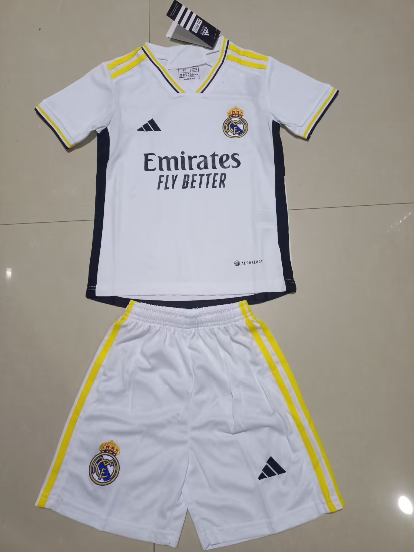 23/24 Real Madrid Home Kids Jersey - leoleo123123