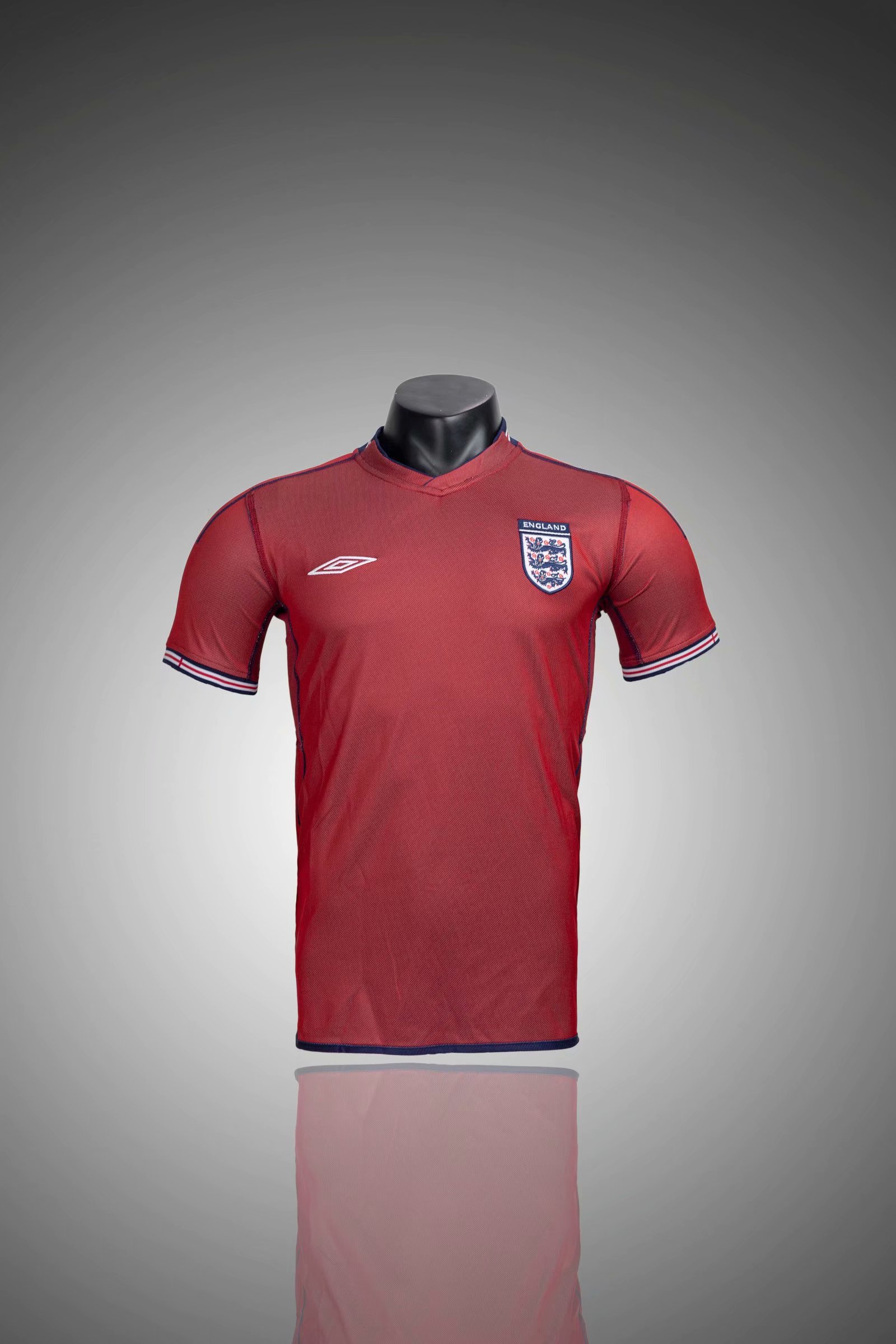 2002 England Away Retro Jersey ( Double Sides To Wear) - leoleo123123