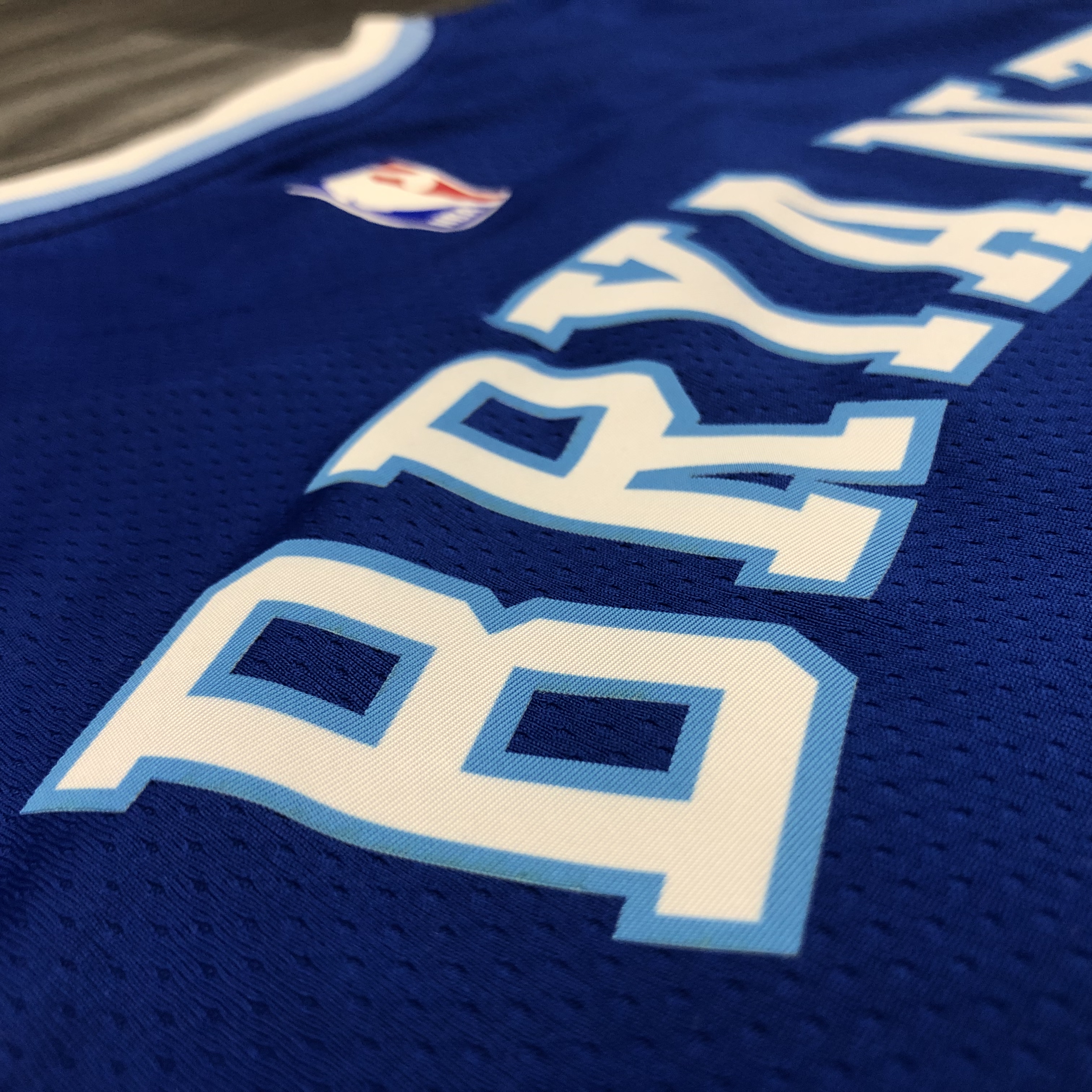NBA Men Los Angeles Lakers Retro in Latin with Crenshaw #8 BRYANT Blue Round Neck Jersey High Quality Name and Number Print - leoleo123123