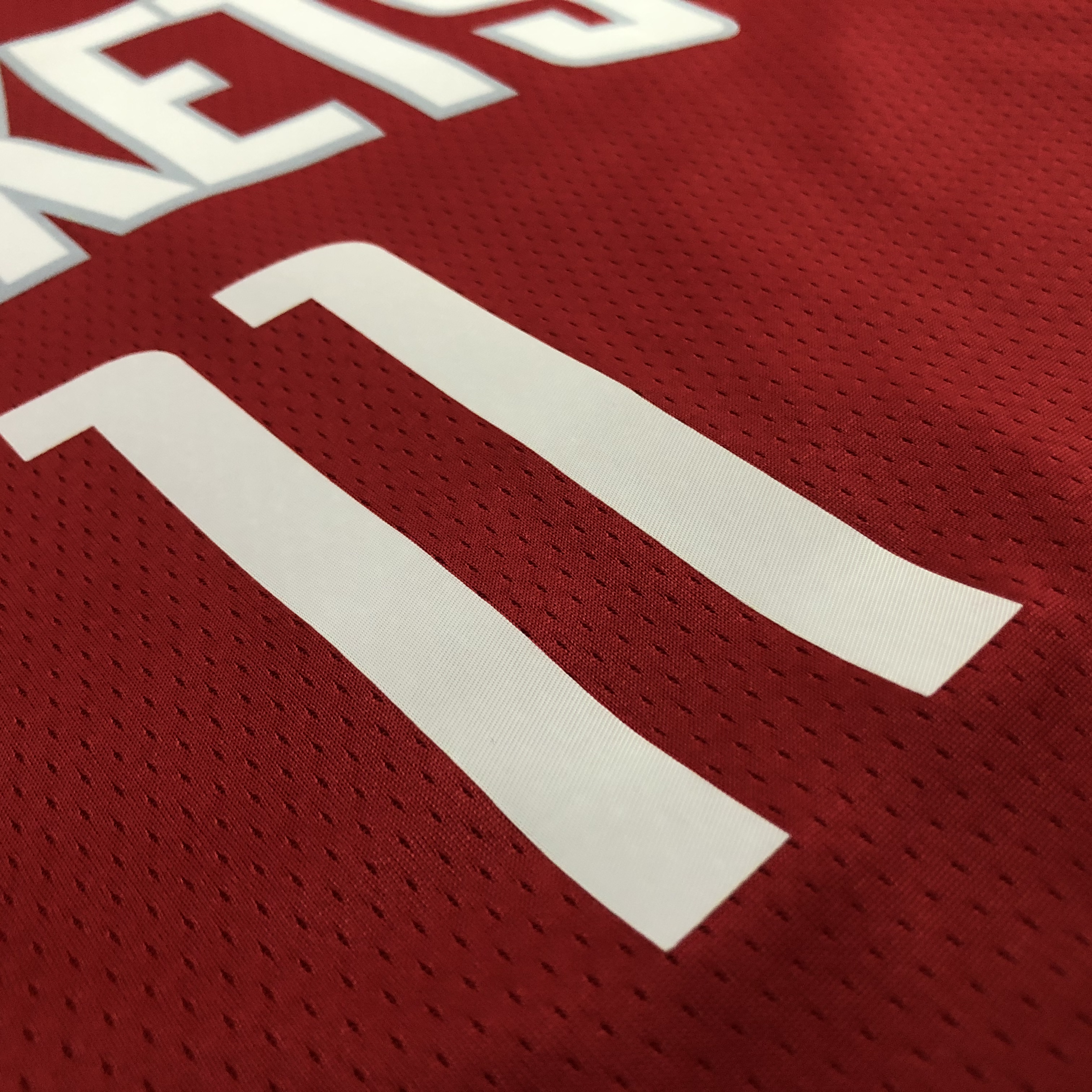 NBA Men Season 2021 Houston Rockets Red #11 YAO Jersey High Quality Name and Number Print - leoleo123123