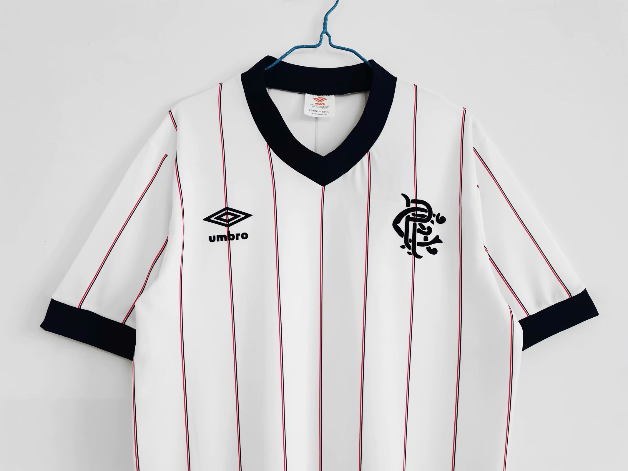 82-83 Rangers Away Retro Jersey Thai Quality - leoleo123123