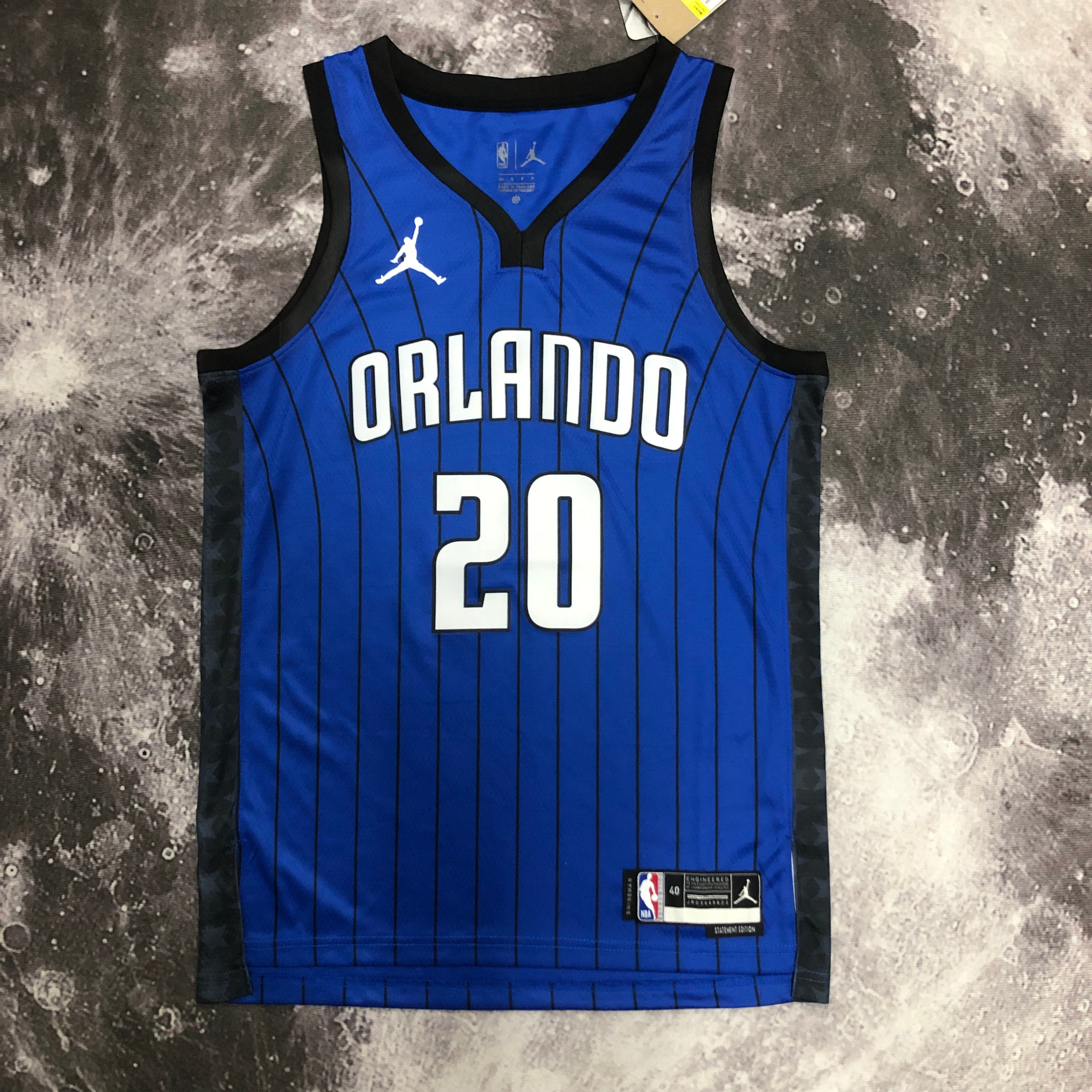 NBA Season 2023 Orlando Magic #20 FULTZ Blue Jersey with Jordan Logo High Quality Name and Number Print - leoleo123123