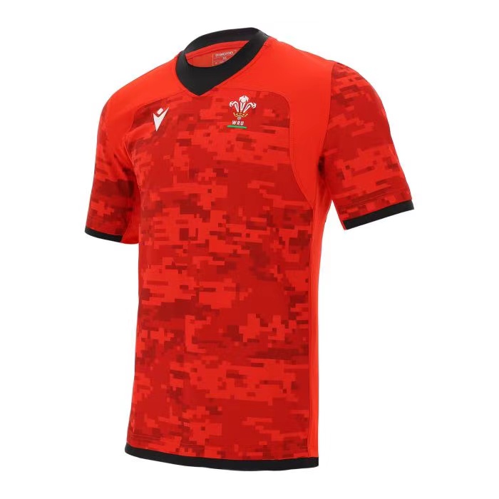 Rugby 2020-2021 Wales Red Training Rugby Jersey High Quality - leoleo123123