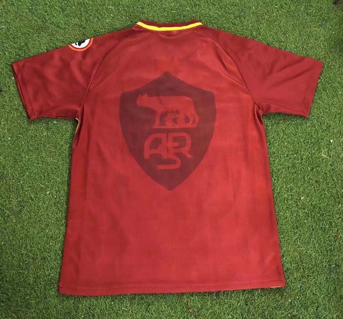 97/98 Roma Home Retro Jersey - leoleo123123