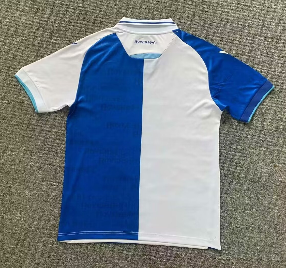 23/24 Blackburn Rovers F.C Home Jersey Fans Version - leoleo123123